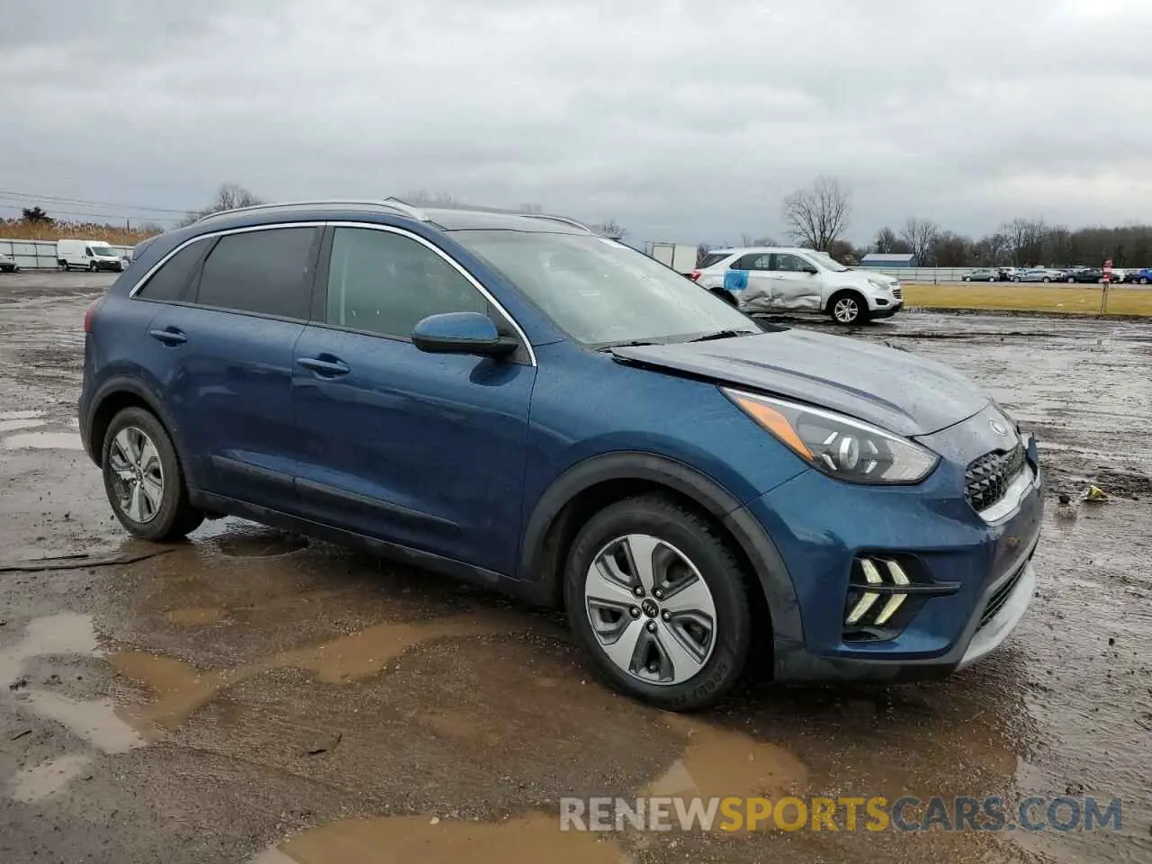 4 fotografías del automóvil dañado KNDCB3LC4L5448019 KIA NIRO 2020