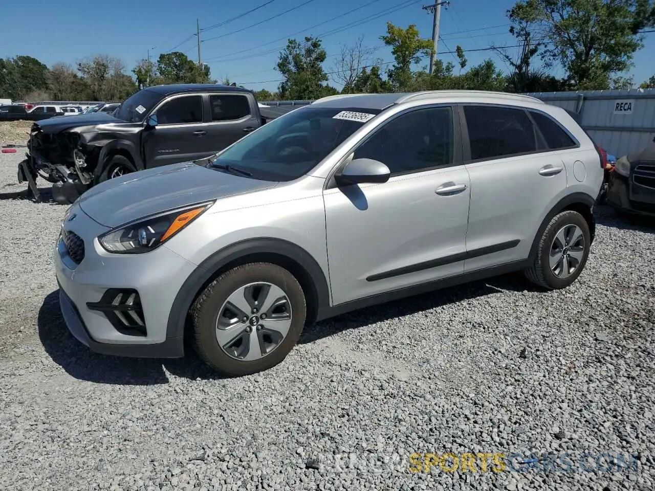 1 fotografías del automóvil dañado KNDCB3LC5L5361617 KIA NIRO 2020