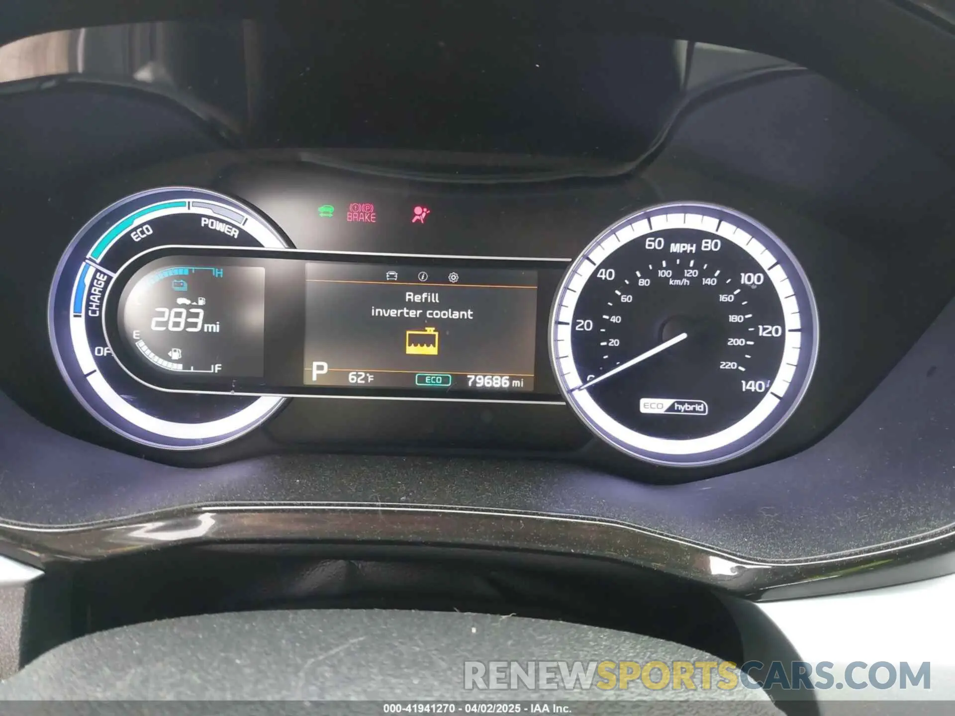 7 fotografías del automóvil dañado KNDCB3LC6L5395839 KIA NIRO 2020