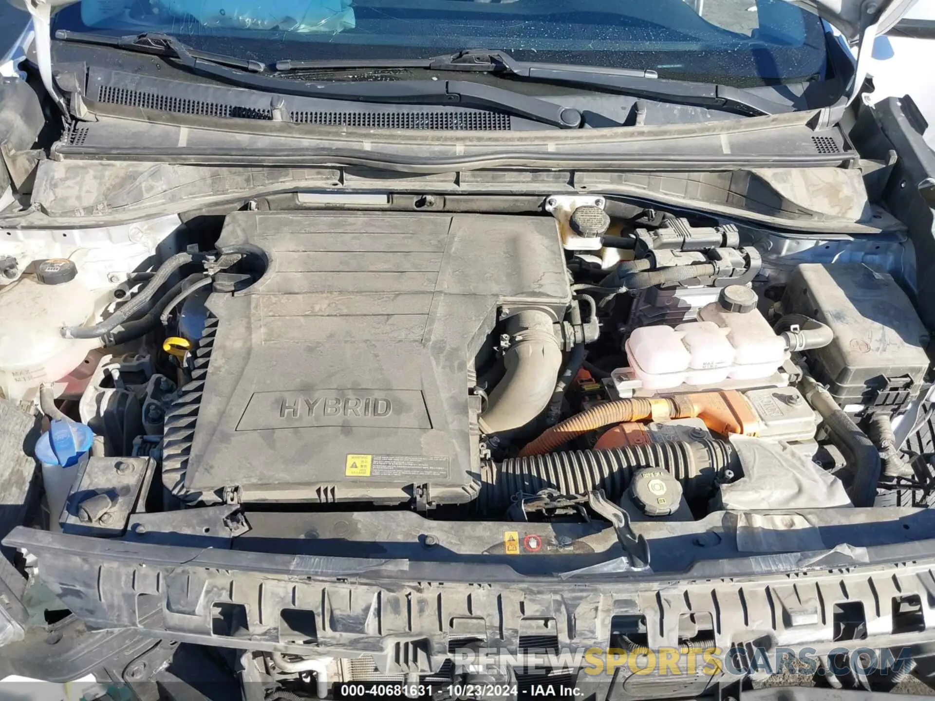 10 fotografías del automóvil dañado KNDCB3LC6L5438852 KIA NIRO 2020