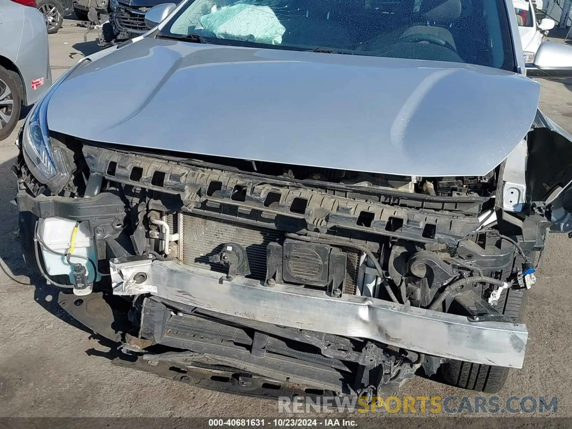6 fotografías del automóvil dañado KNDCB3LC6L5438852 KIA NIRO 2020