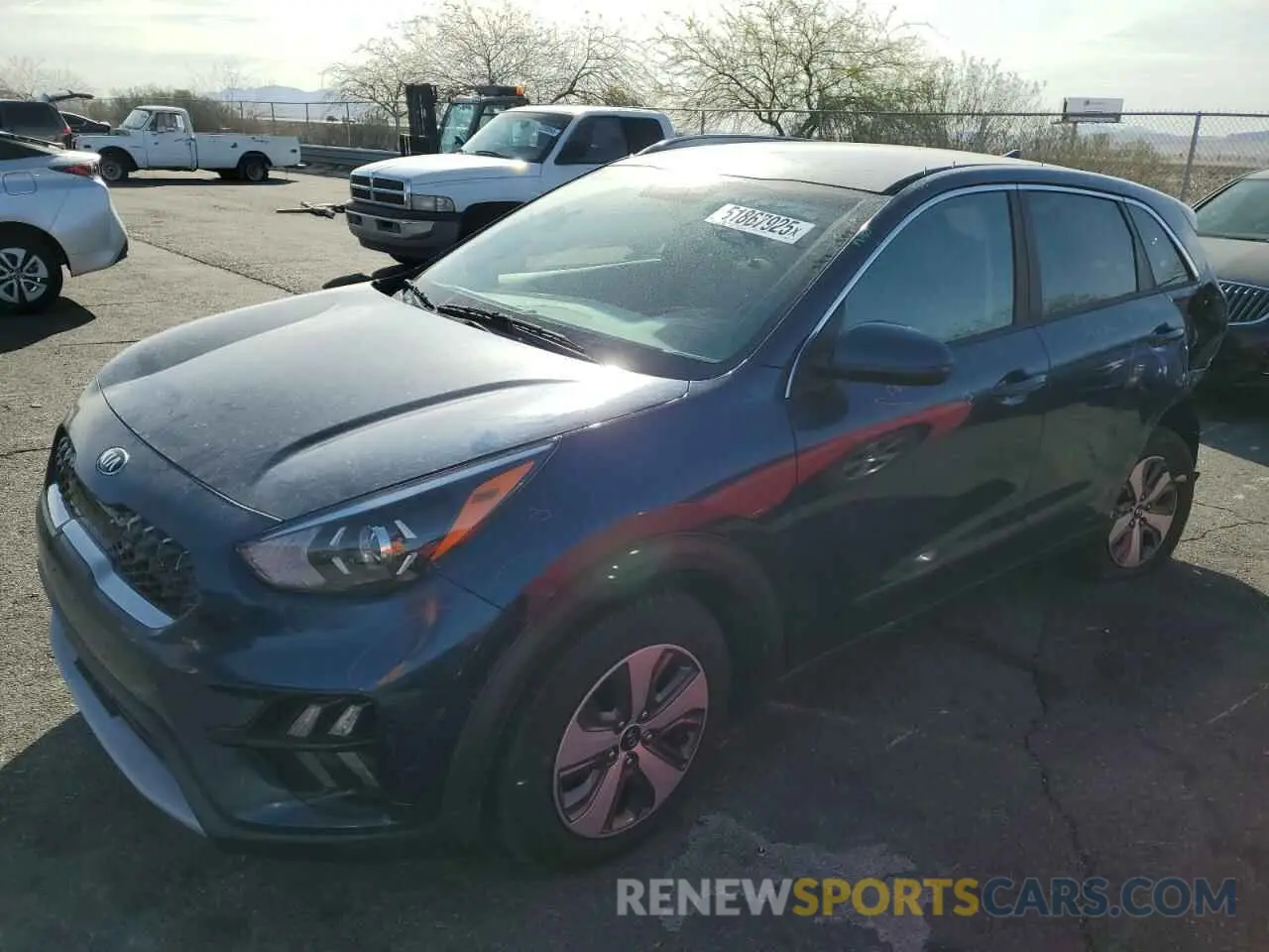 1 fotografías del automóvil dañado KNDCB3LC7L5394568 KIA NIRO 2020