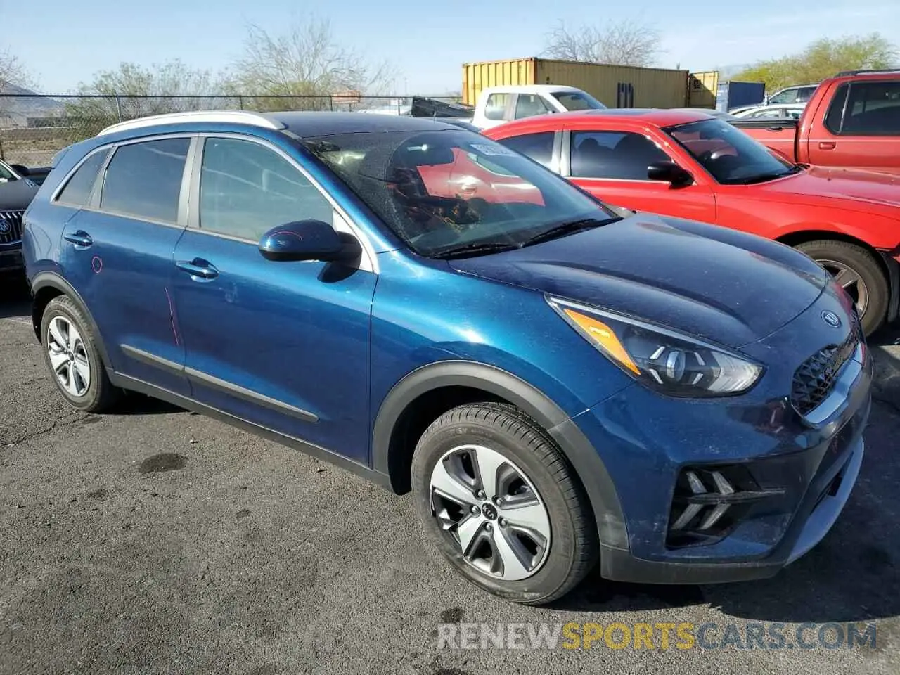 4 fotografías del automóvil dañado KNDCB3LC7L5394568 KIA NIRO 2020