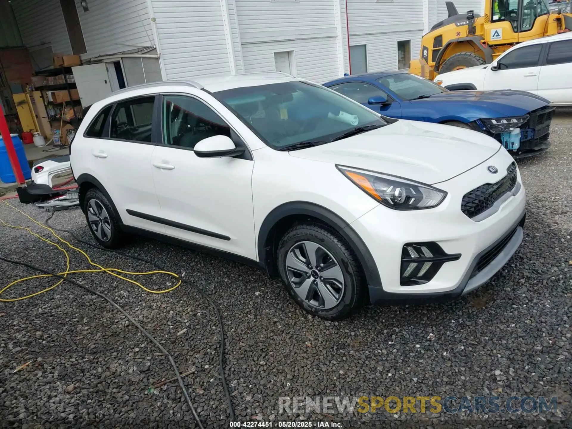 1 fotografías del automóvil dañado KNDCB3LC8L5420417 KIA NIRO 2020