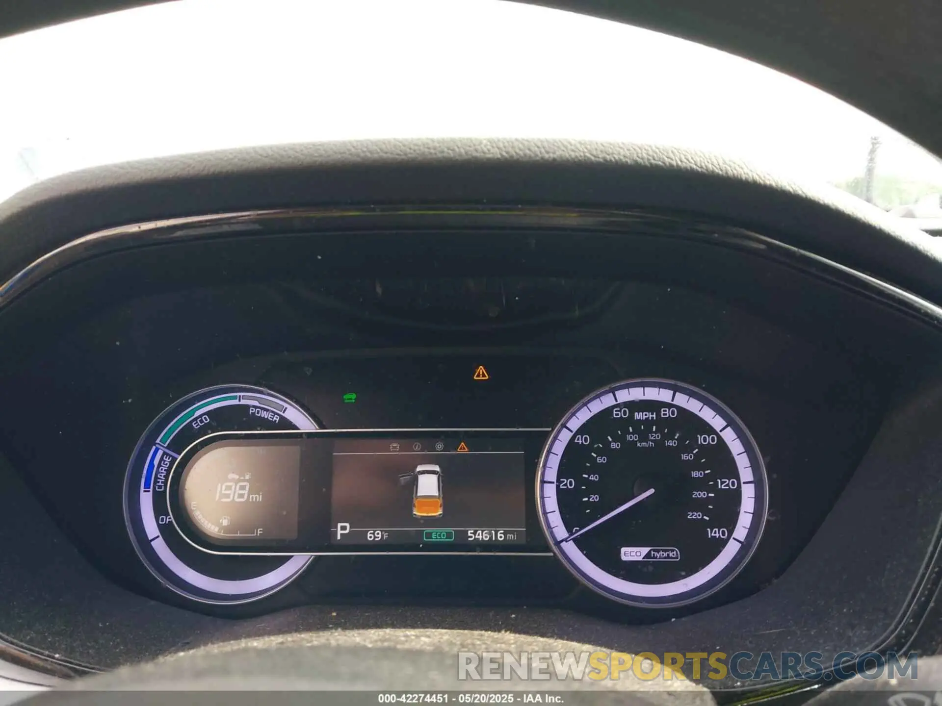 7 fotografías del automóvil dañado KNDCB3LC8L5420417 KIA NIRO 2020