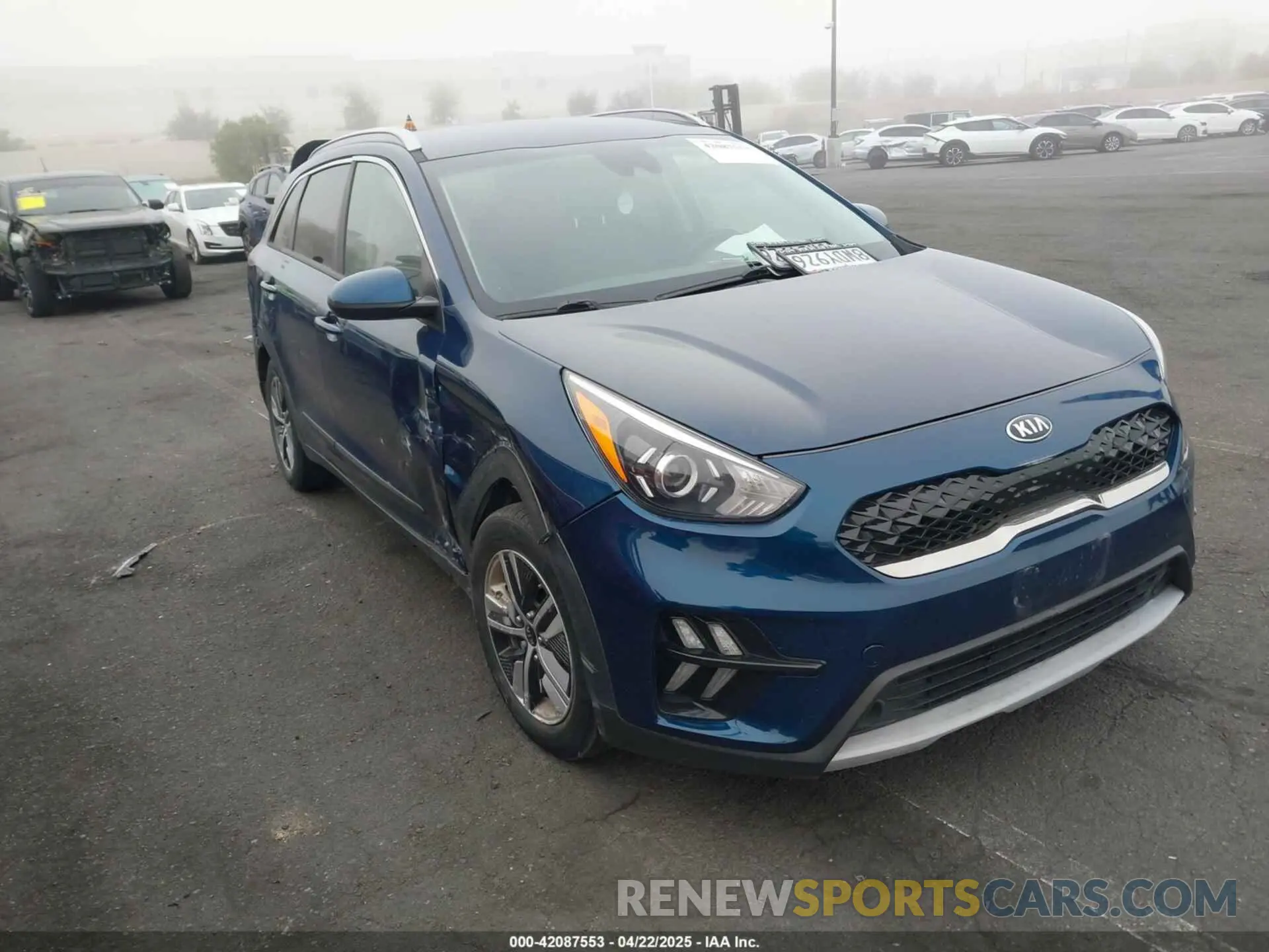 1 fotografías del automóvil dañado KNDCB3LC8L5443129 KIA NIRO 2020