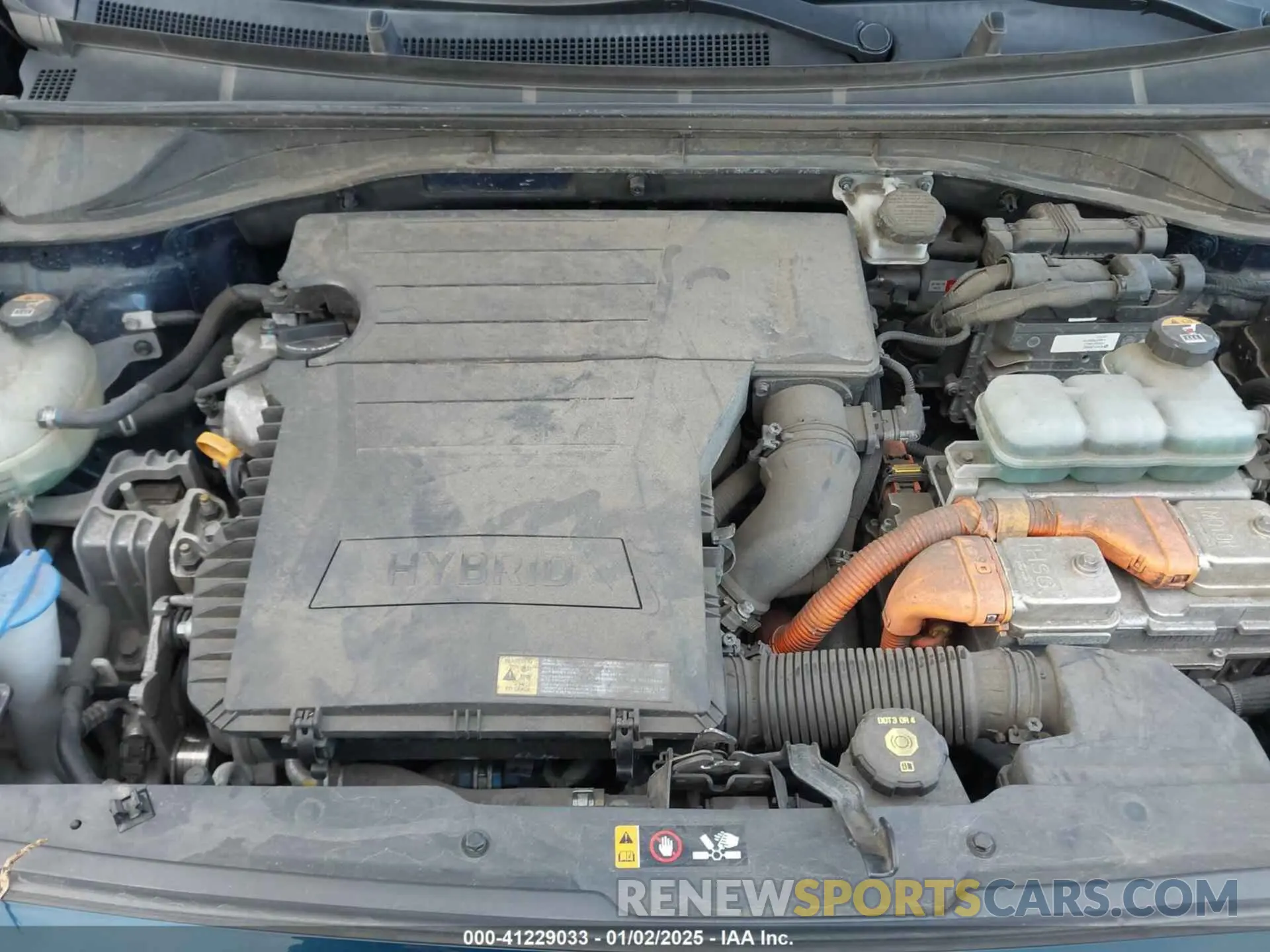 10 fotografías del automóvil dañado KNDCB3LC9L5360907 KIA NIRO 2020