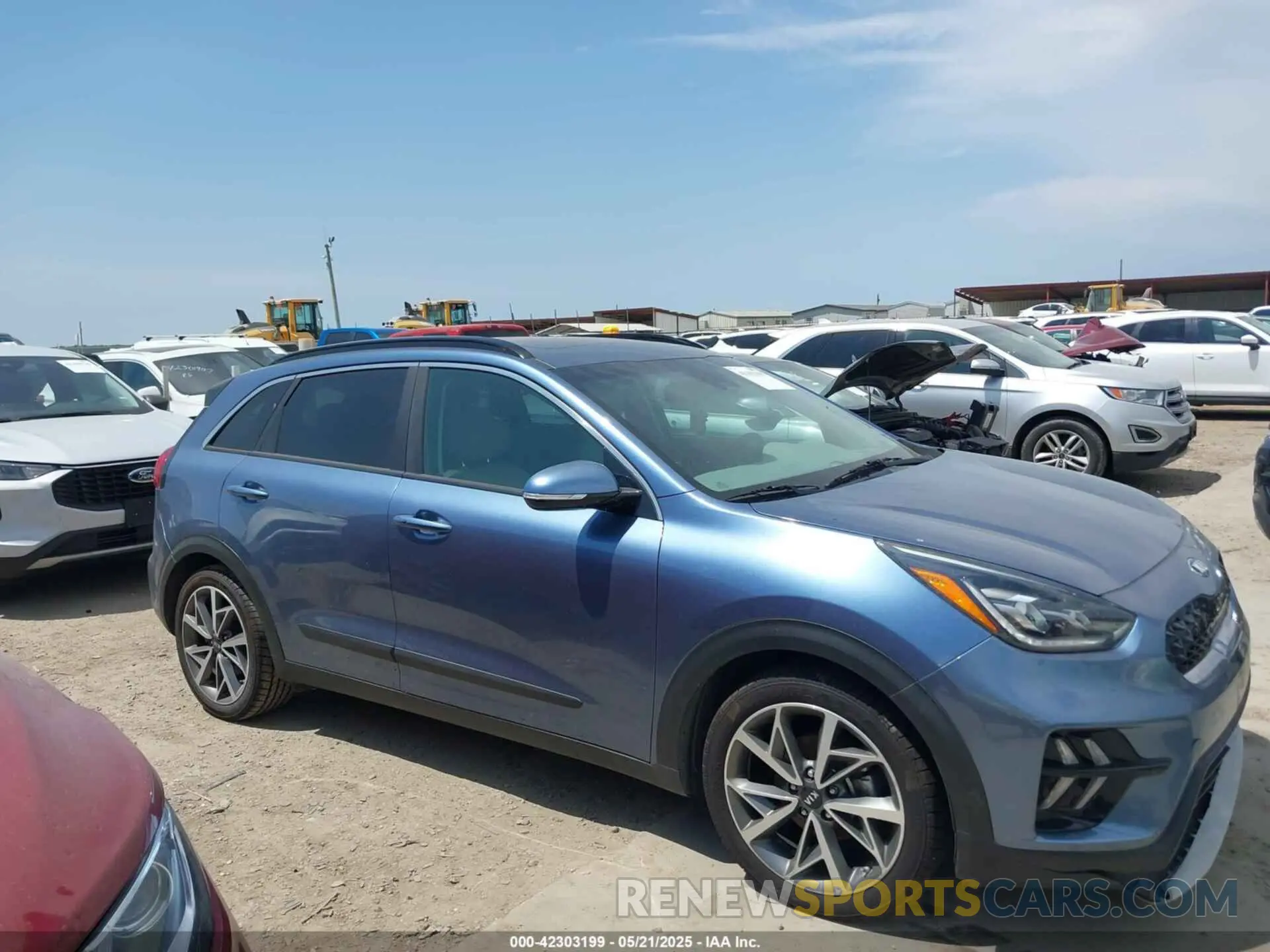 13 fotografías del automóvil dañado KNDCC3LC1L5394630 KIA NIRO 2020