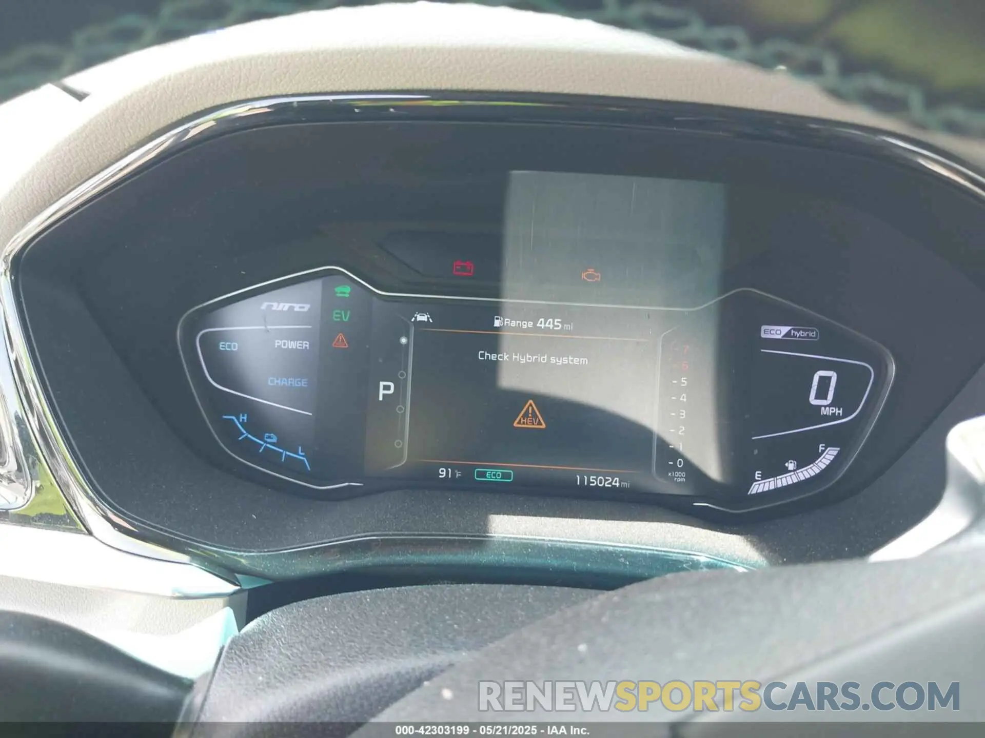 15 fotografías del automóvil dañado KNDCC3LC1L5394630 KIA NIRO 2020