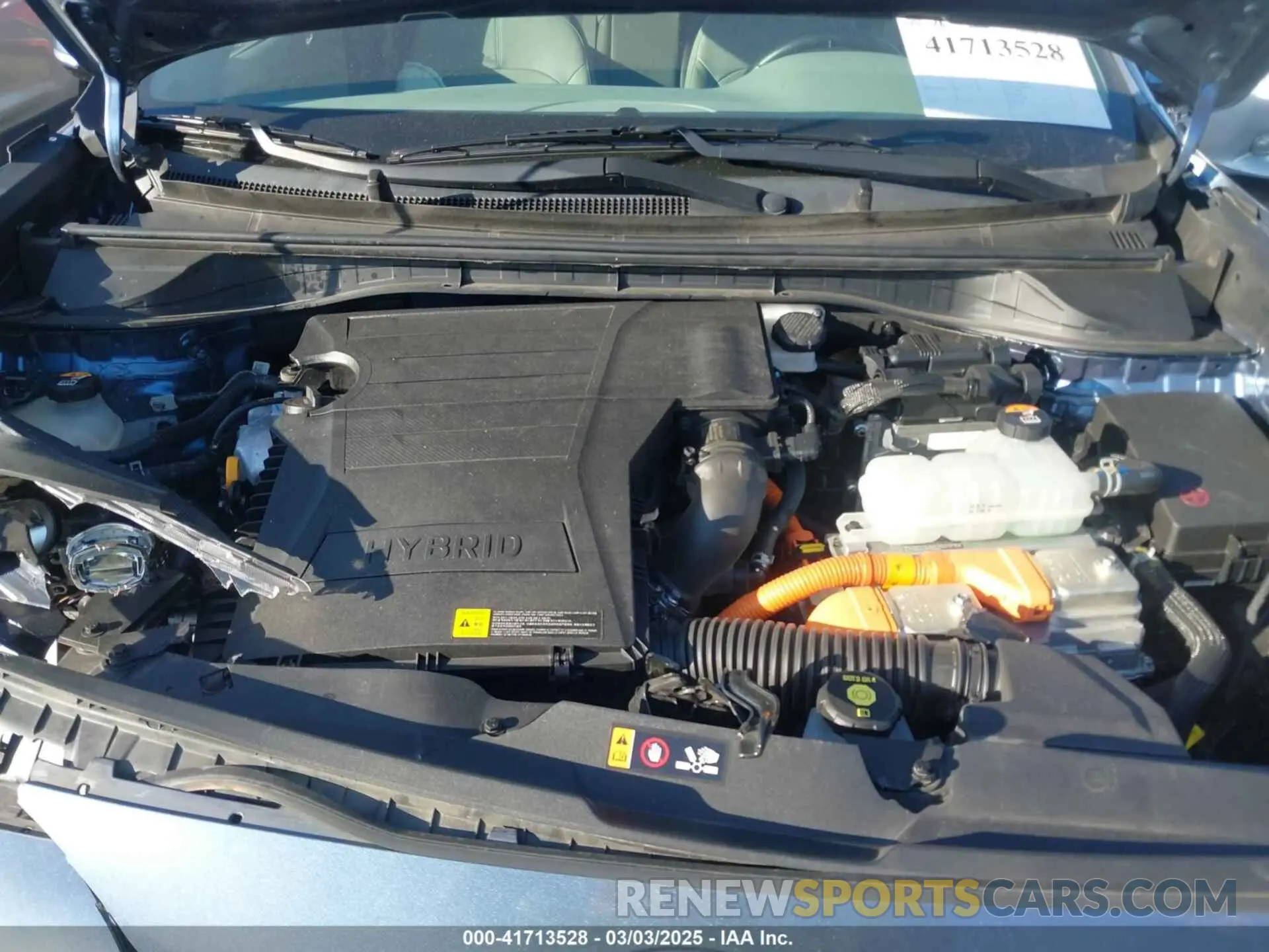 10 fotografías del automóvil dañado KNDCC3LC5L5421702 KIA NIRO 2020