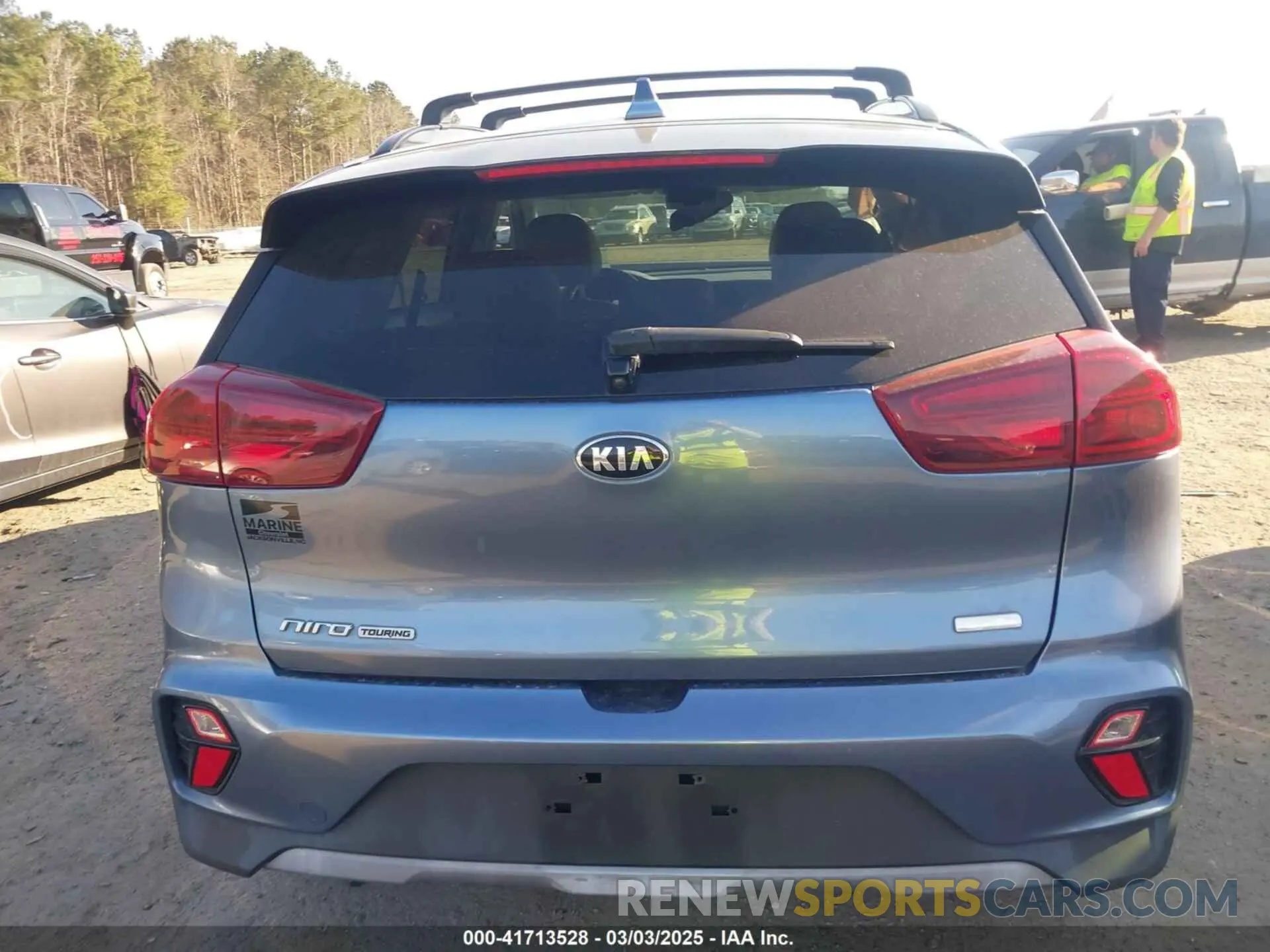 16 fotografías del automóvil dañado KNDCC3LC5L5421702 KIA NIRO 2020