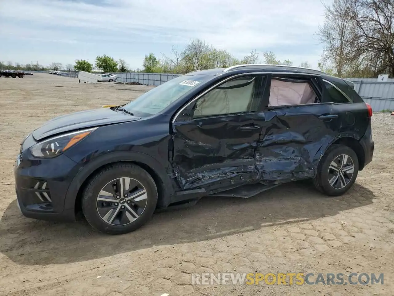 1 fotografías del automóvil dañado KNDCC3LC7L5428571 KIA NIRO 2020