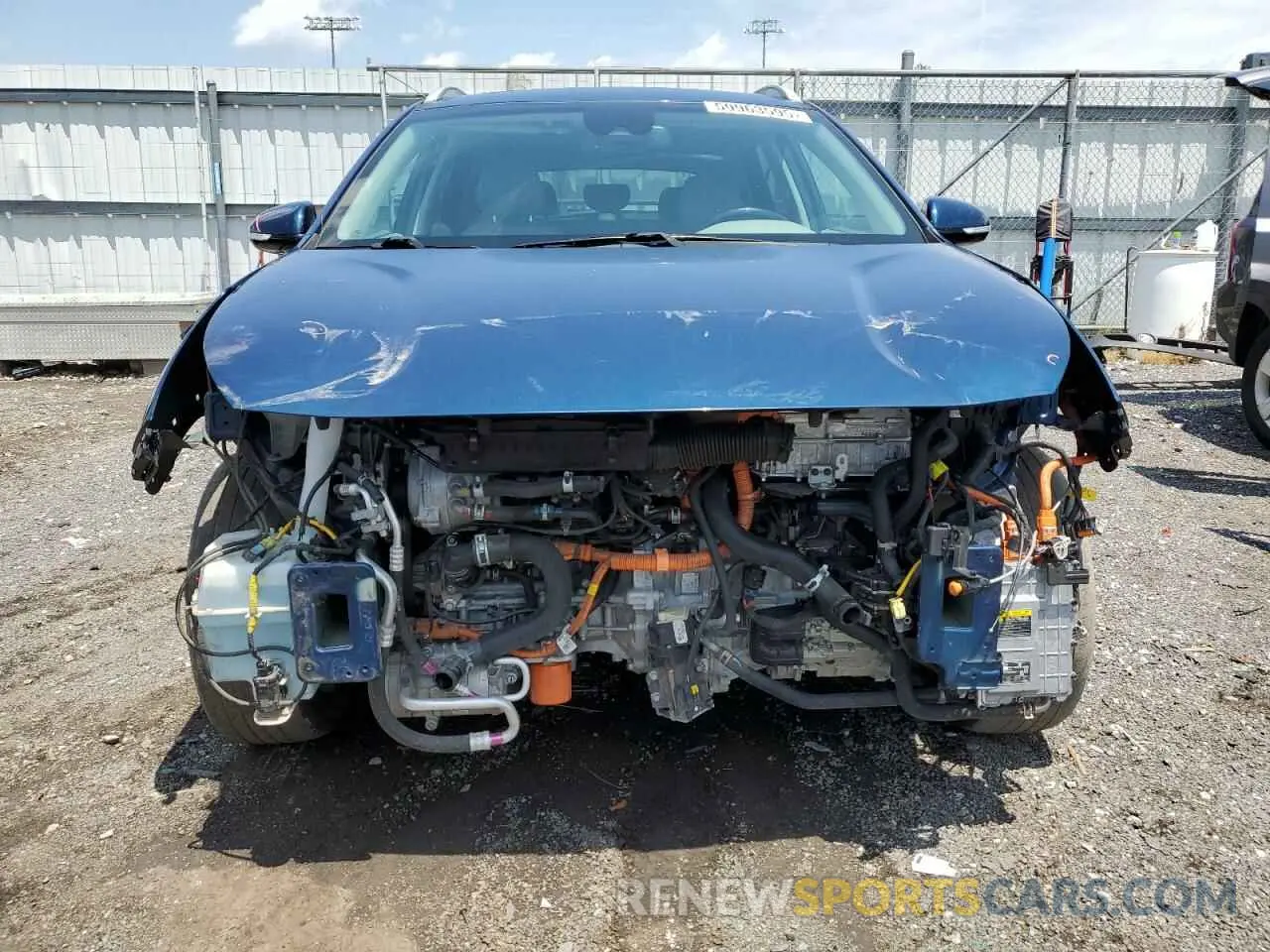 5 fotografías del automóvil dañado KNDCC3LD2L5363573 KIA NIRO 2020