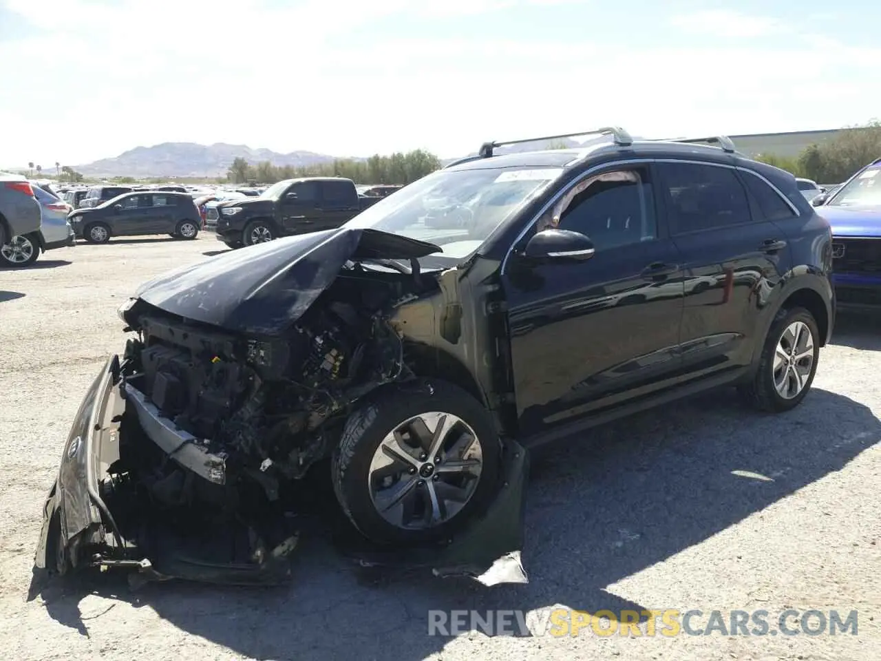 1 fotografías del automóvil dañado KNDCC3LG0L5080972 KIA NIRO 2020