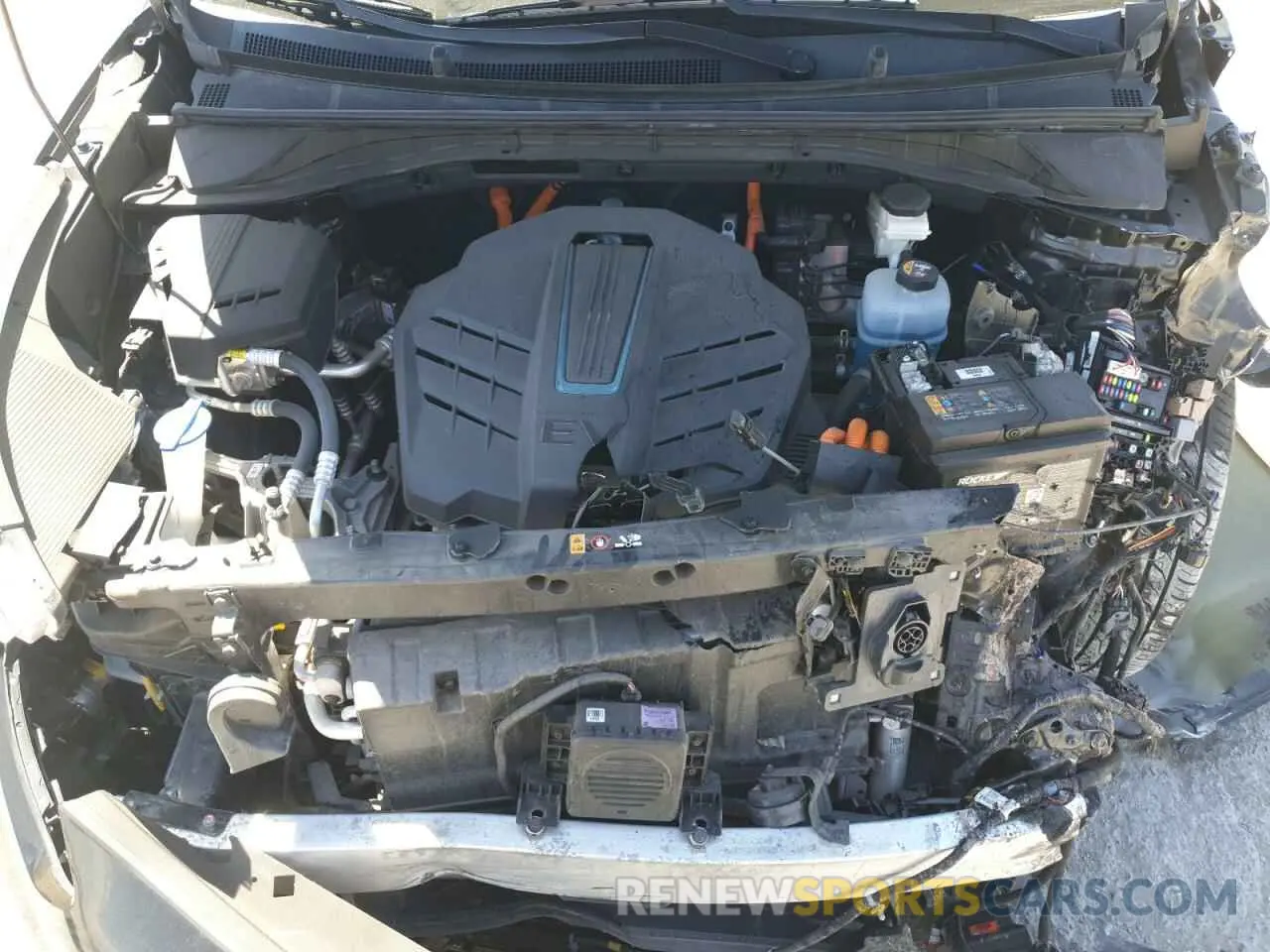 12 fotografías del automóvil dañado KNDCC3LG0L5080972 KIA NIRO 2020