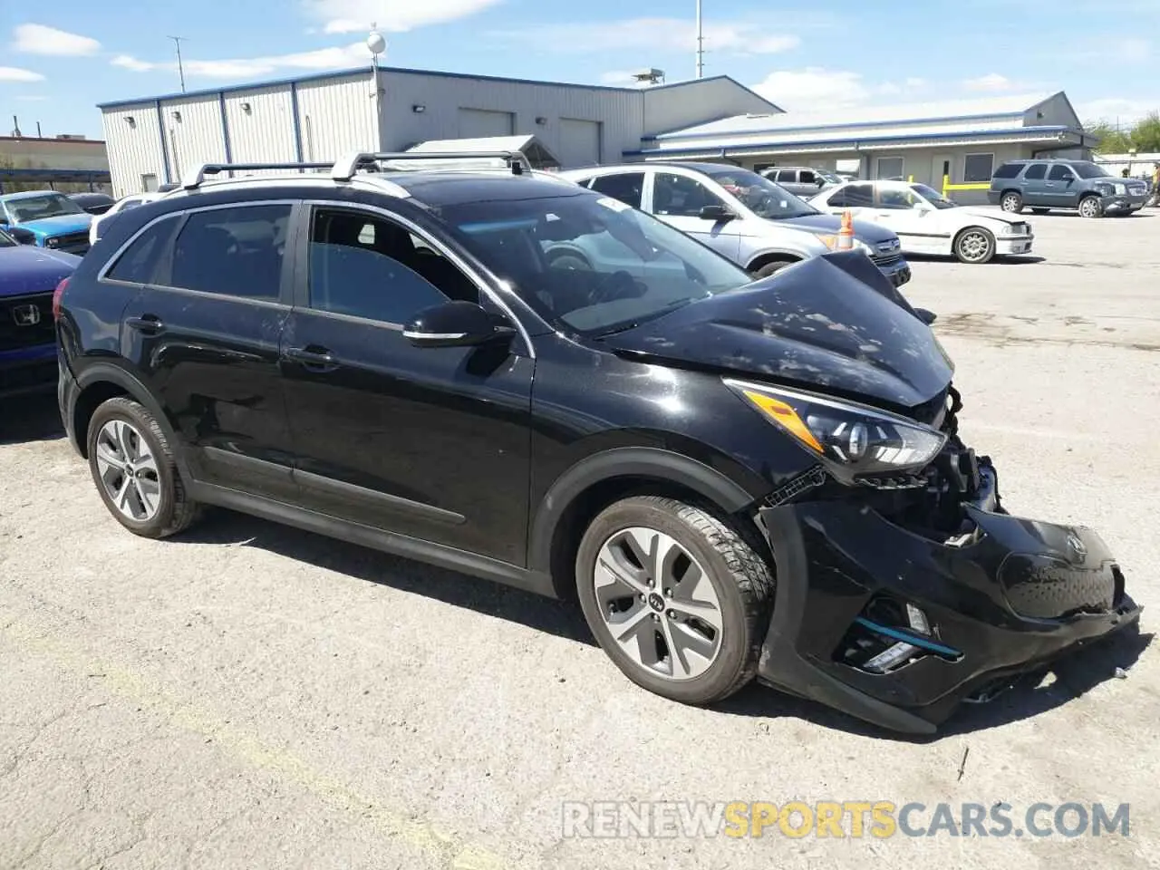 4 fotografías del automóvil dañado KNDCC3LG0L5080972 KIA NIRO 2020