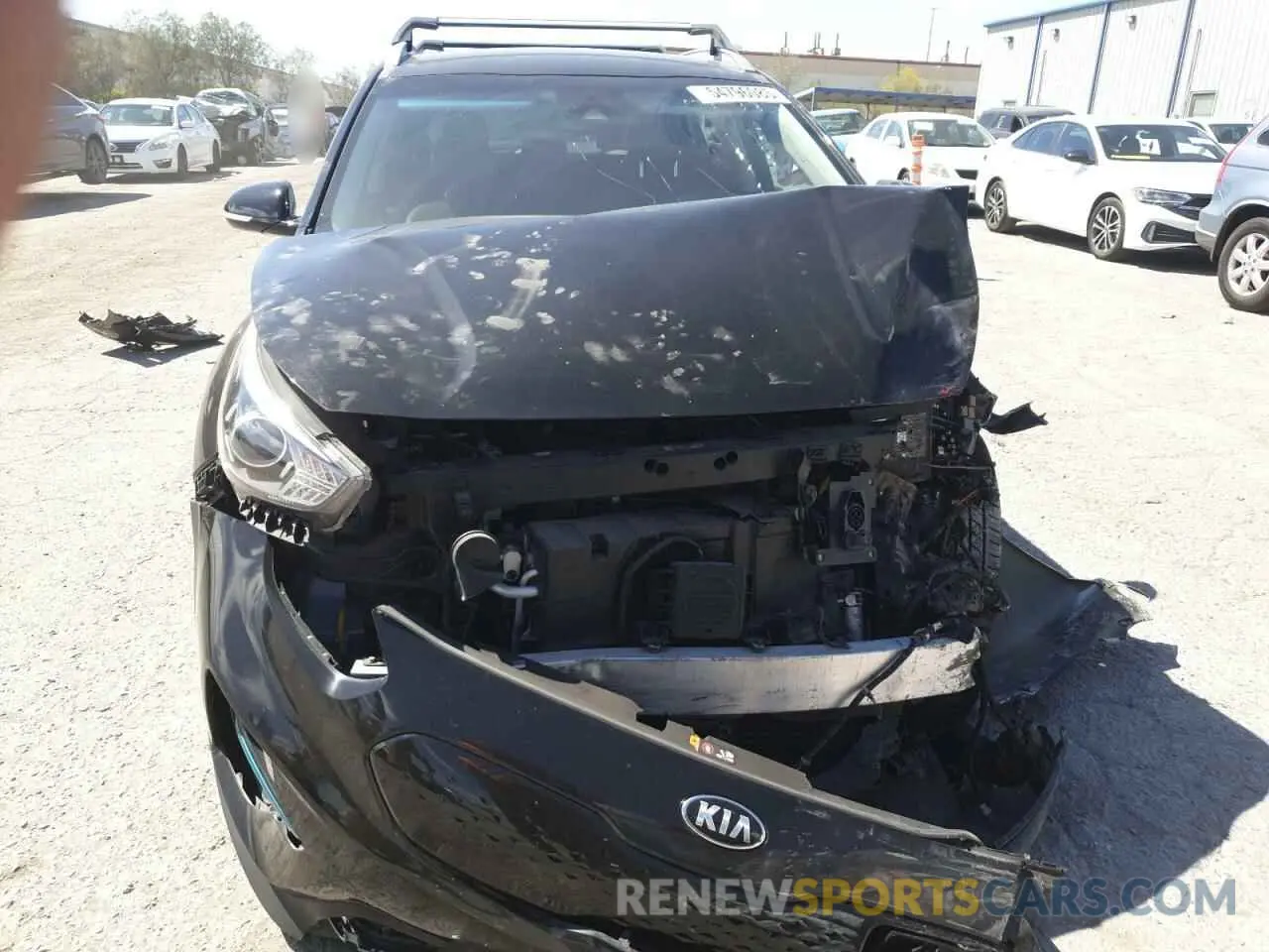 5 fotografías del automóvil dañado KNDCC3LG0L5080972 KIA NIRO 2020