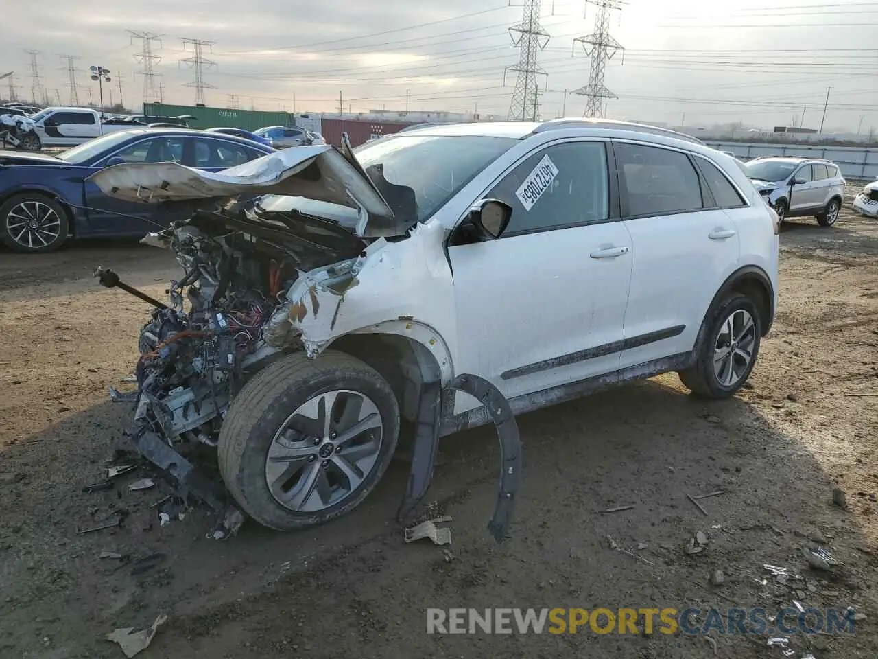 1 fotografías del automóvil dañado KNDCC3LG2L5072789 KIA NIRO 2020