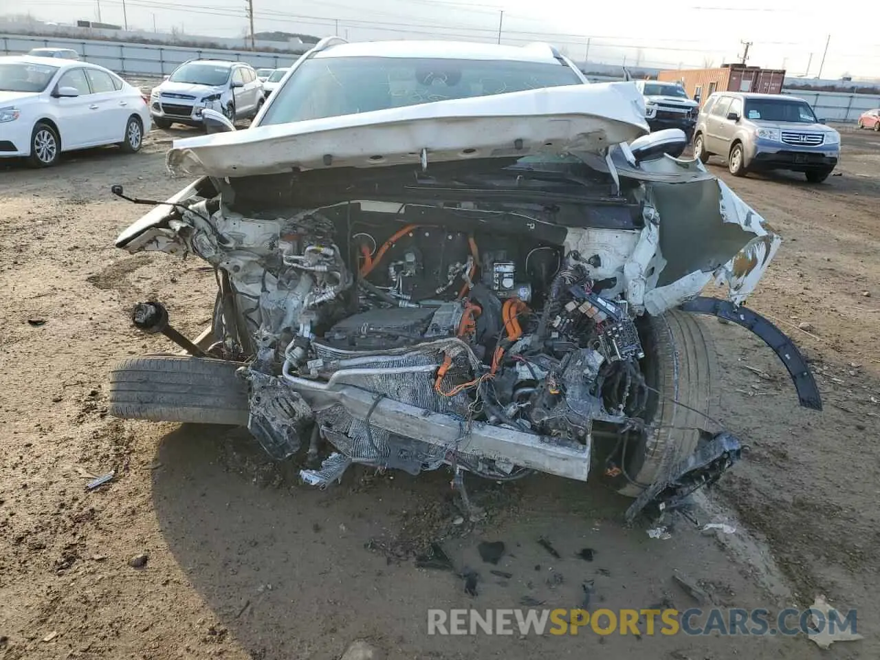 5 fotografías del automóvil dañado KNDCC3LG2L5072789 KIA NIRO 2020