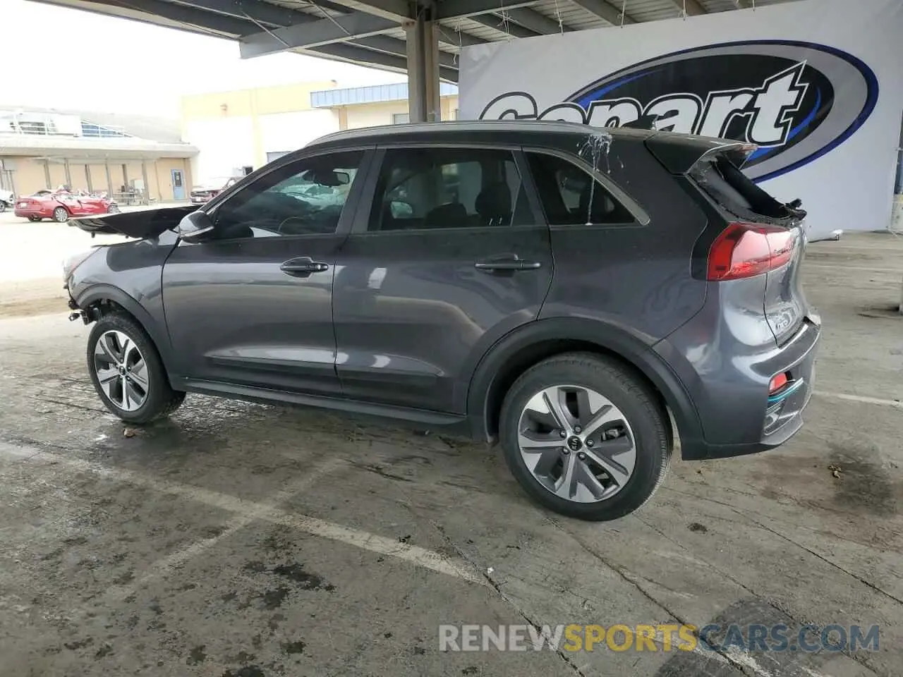 2 fotografías del automóvil dañado KNDCC3LG8L5047427 KIA NIRO 2020