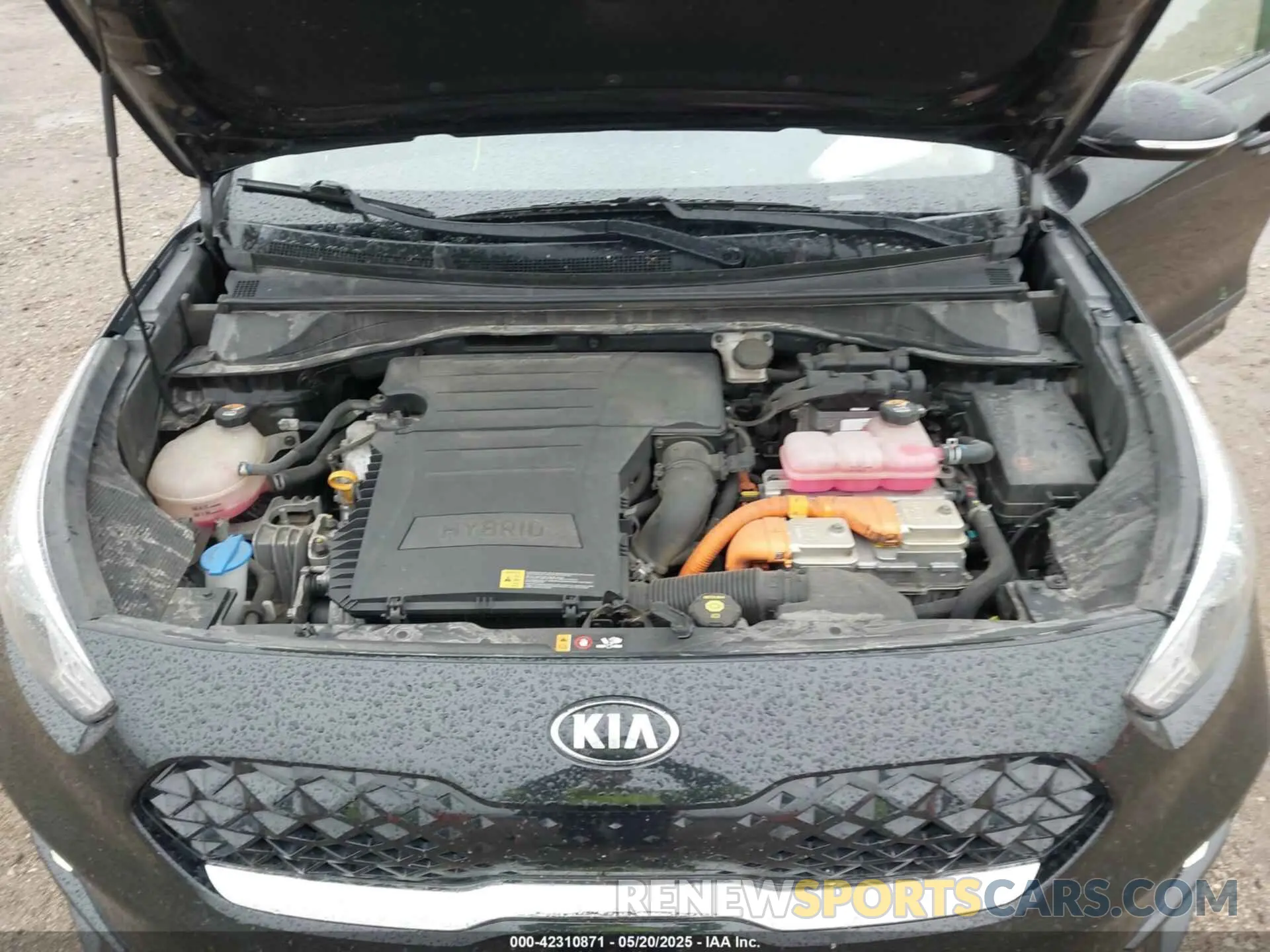 10 fotografías del automóvil dañado KNDCE3LC8L5429027 KIA NIRO 2020