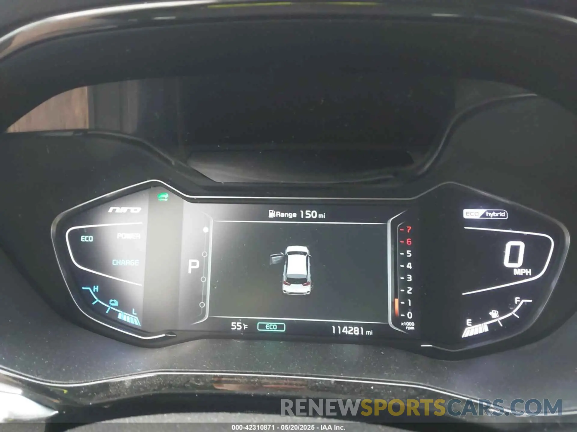 7 fotografías del automóvil dañado KNDCE3LC8L5429027 KIA NIRO 2020