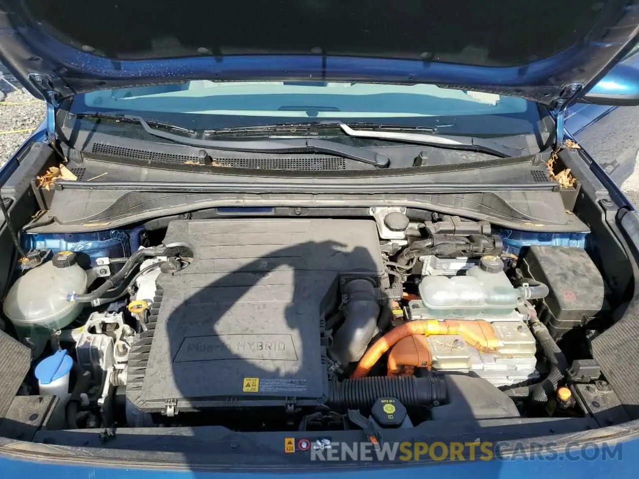 12 fotografías del automóvil dañado KNDCM3LD5L5391557 KIA NIRO 2020