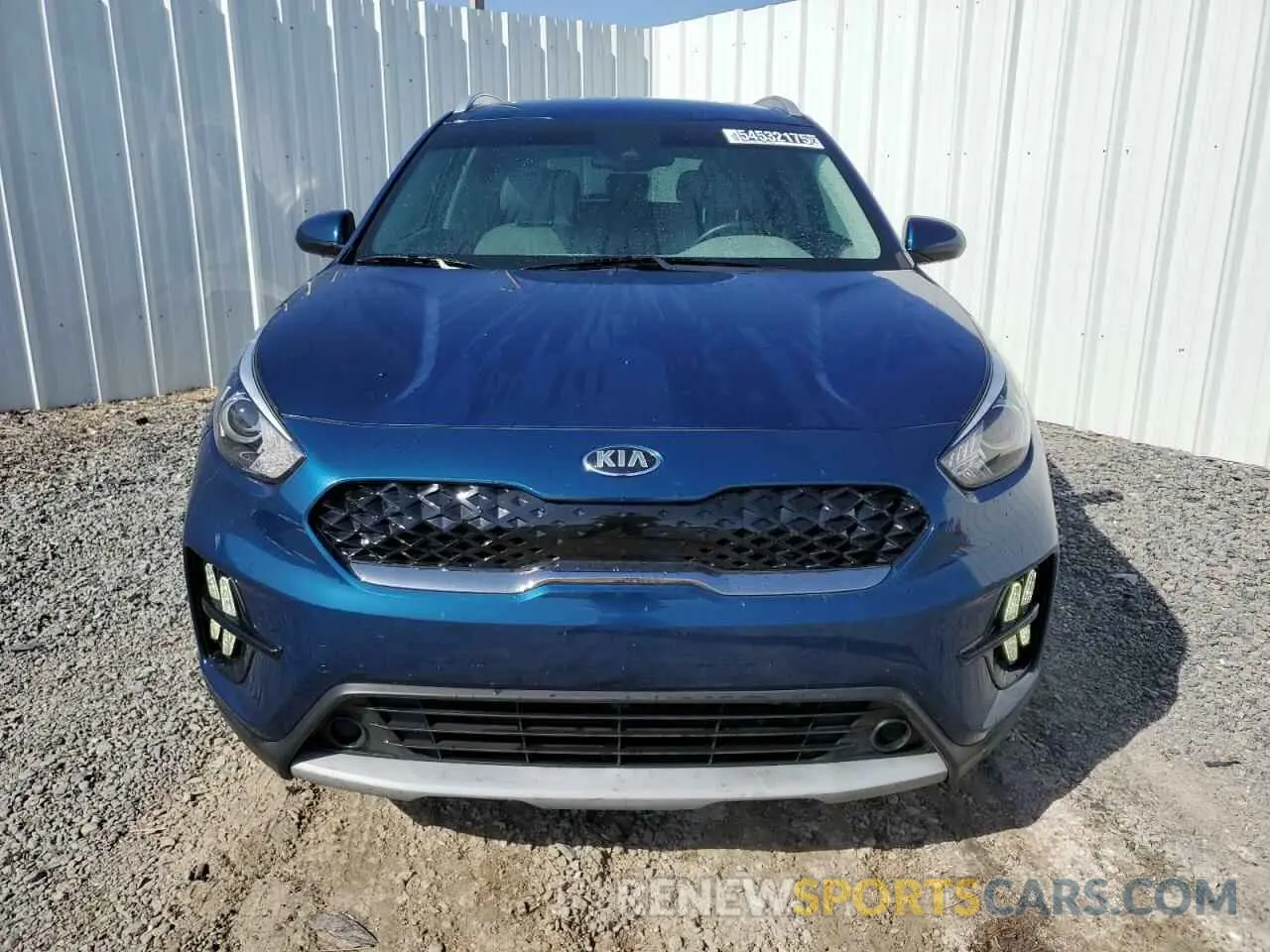5 fotografías del automóvil dañado KNDCM3LD5L5391557 KIA NIRO 2020