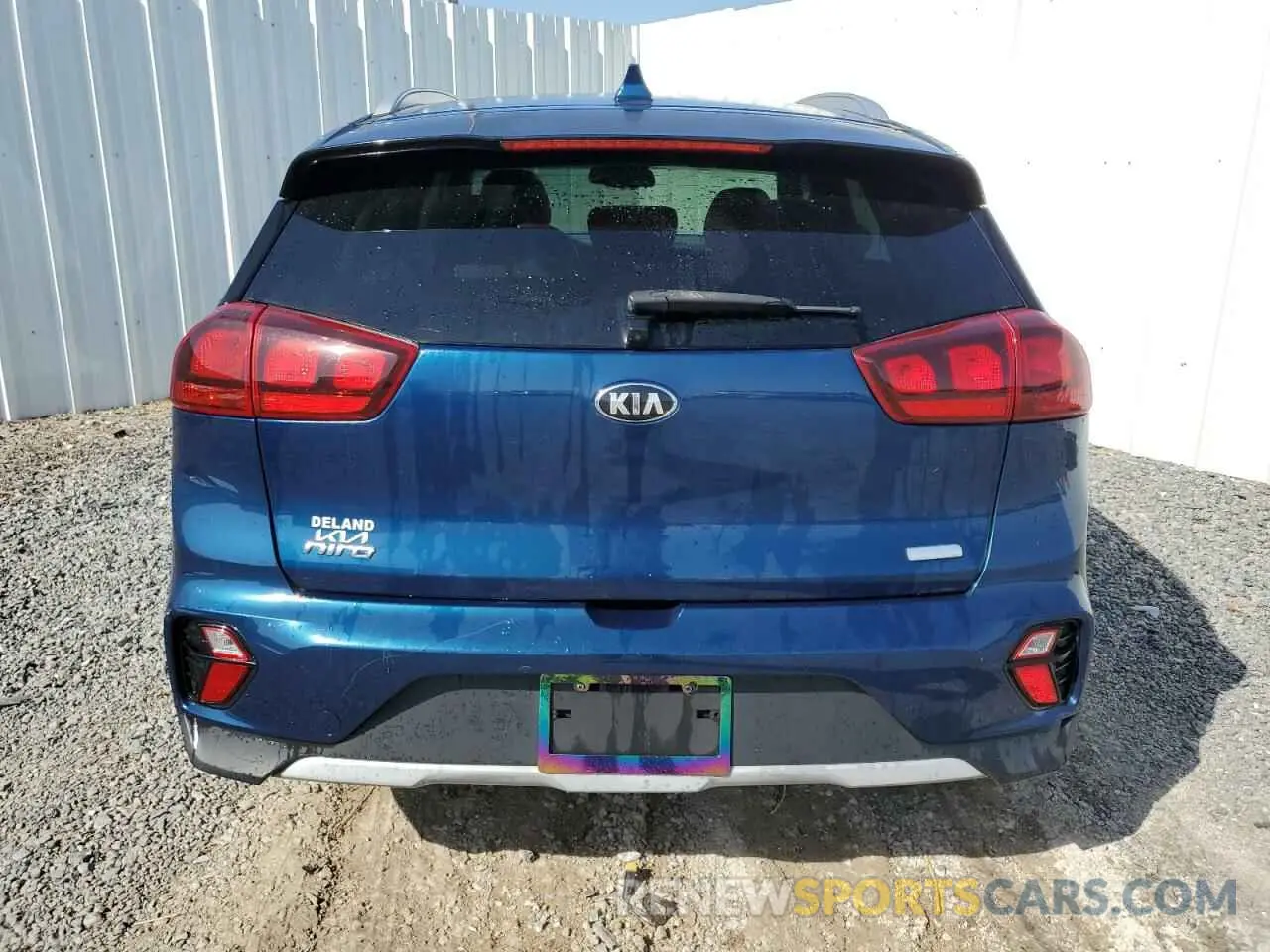 6 fotografías del automóvil dañado KNDCM3LD5L5391557 KIA NIRO 2020