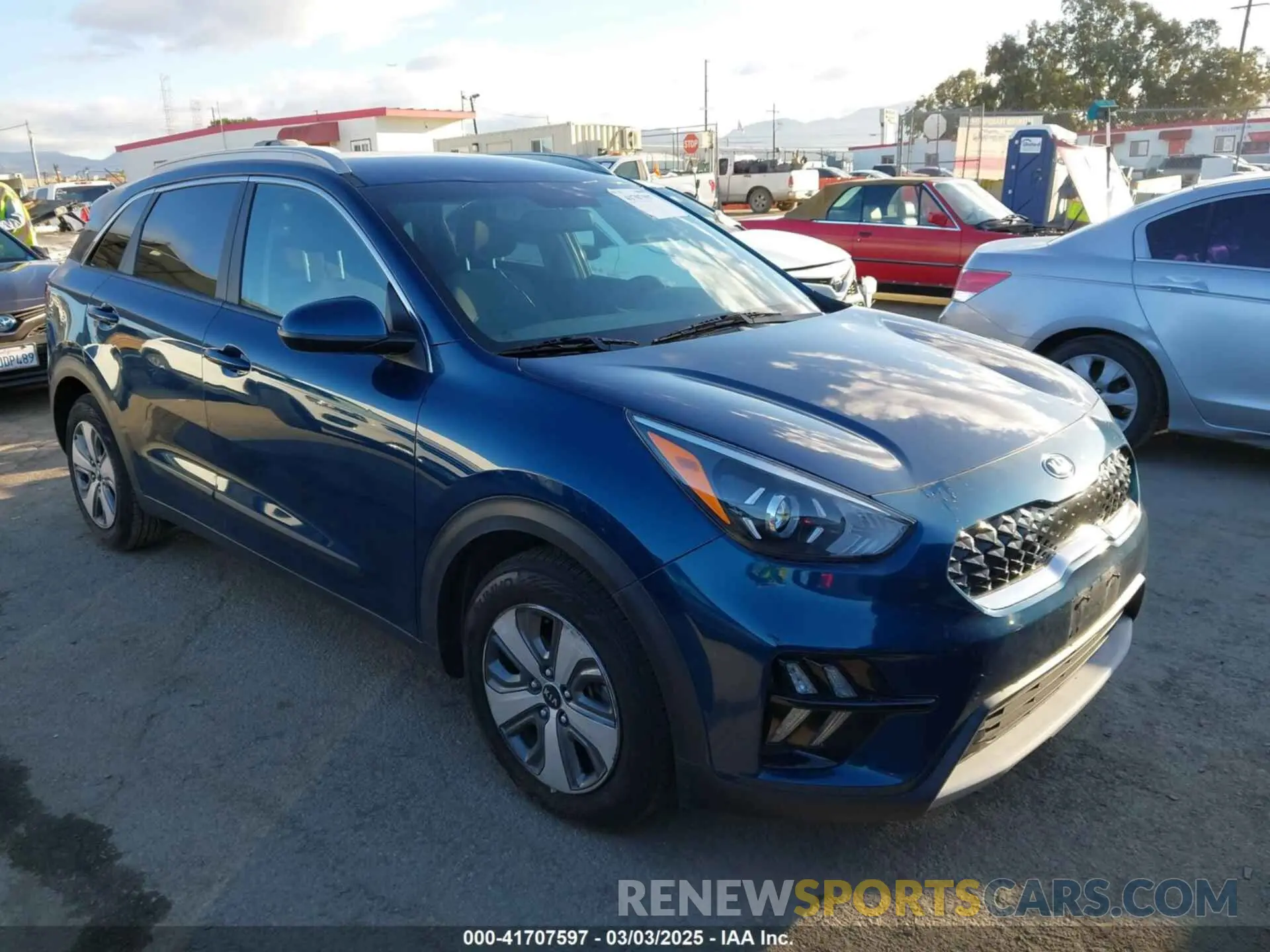 1 fotografías del automóvil dañado KNDCB3LC4M5471852 KIA NIRO 2021