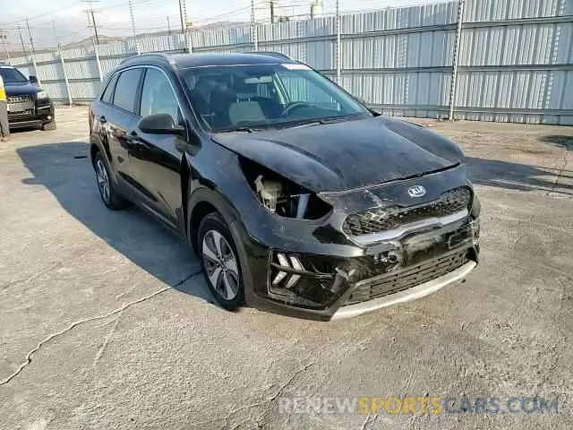 12 fotografías del automóvil dañado KNDCB3LC5M5471746 KIA NIRO 2021