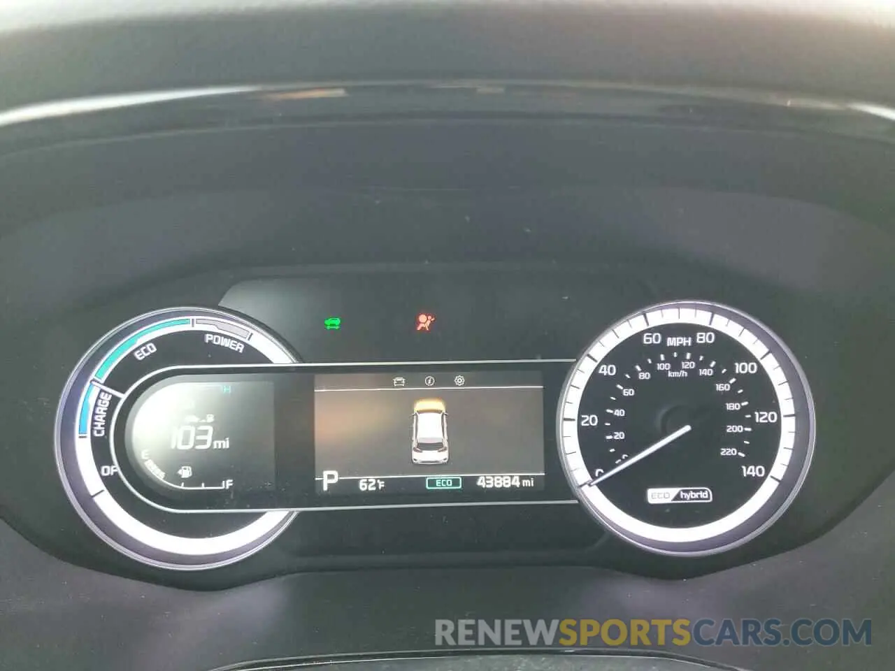 9 fotografías del automóvil dañado KNDCB3LC5M5471746 KIA NIRO 2021