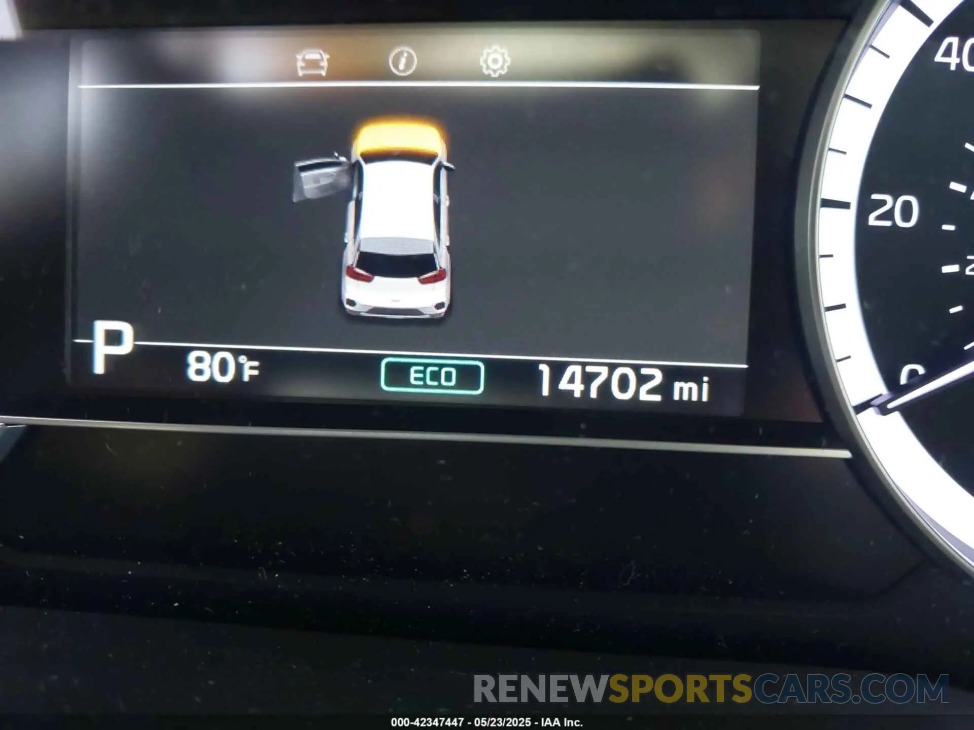 16 fotografías del automóvil dañado KNDCB3LC7M5465642 KIA NIRO 2021