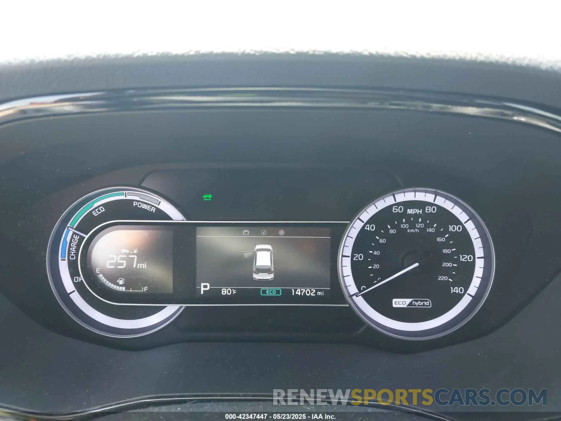 7 fotografías del automóvil dañado KNDCB3LC7M5465642 KIA NIRO 2021
