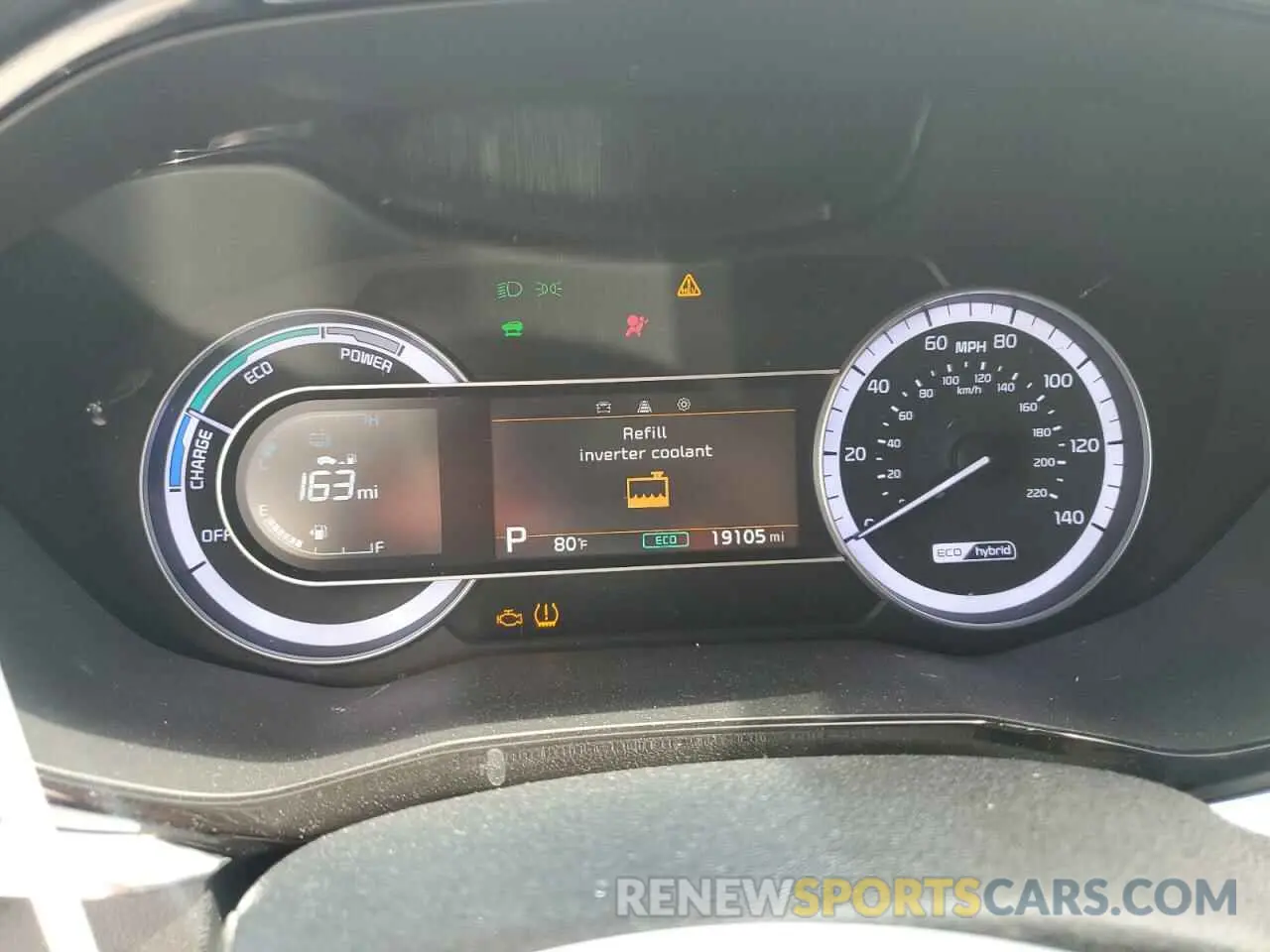 9 fotografías del automóvil dañado KNDCB3LC7M5469142 KIA NIRO 2021
