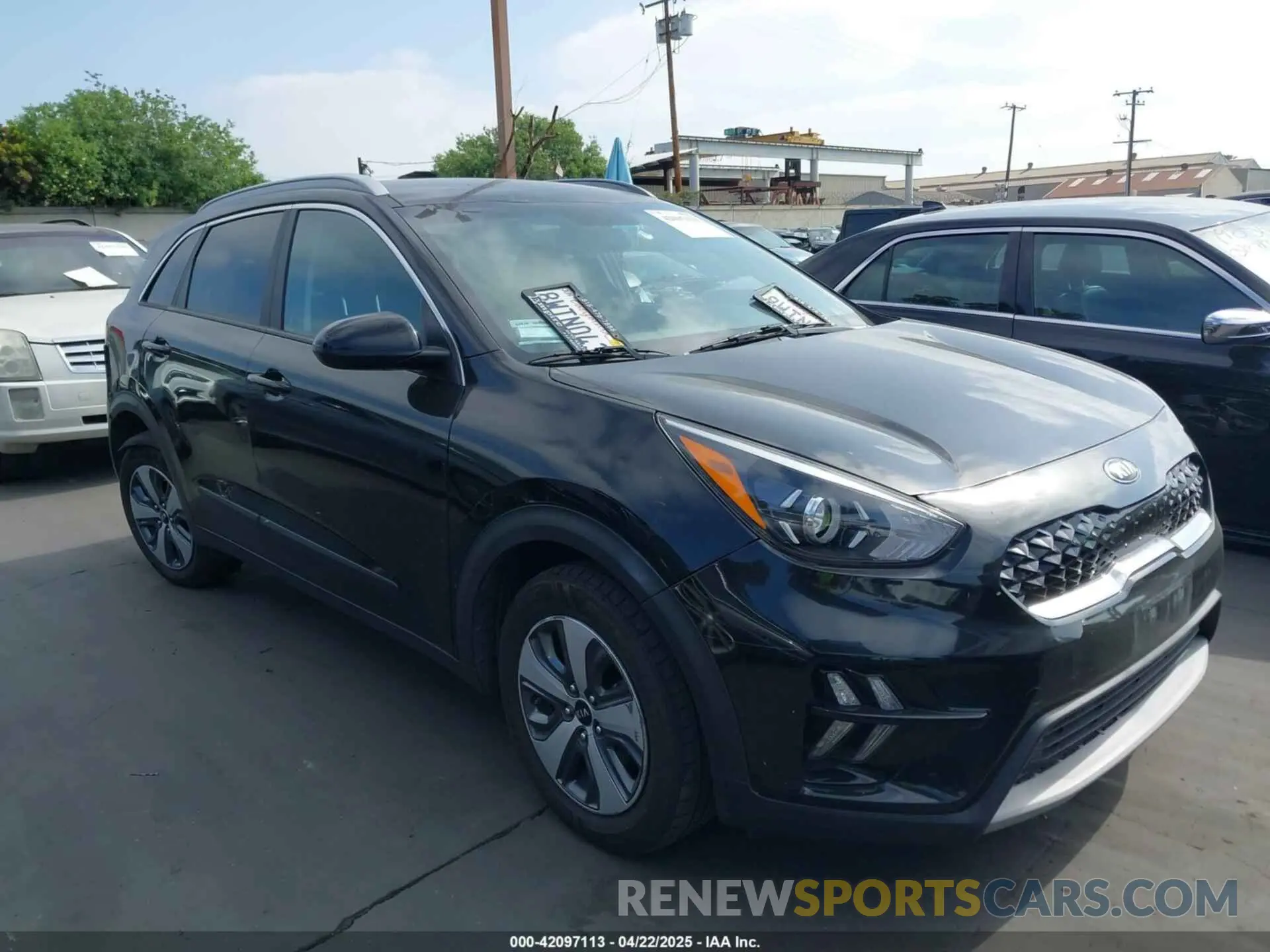 1 fotografías del automóvil dañado KNDCB3LC9M5475783 KIA NIRO 2021