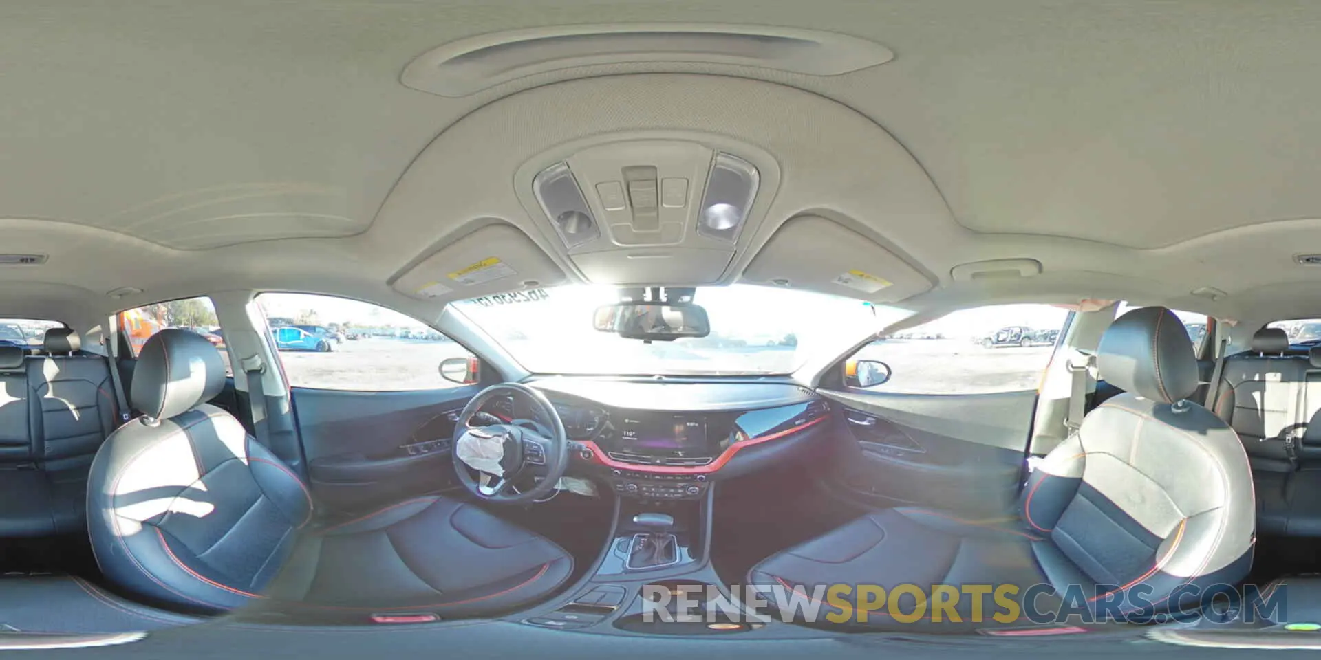 14 fotografías del automóvil dañado KNDCC3LC1M5475550 KIA NIRO 2021