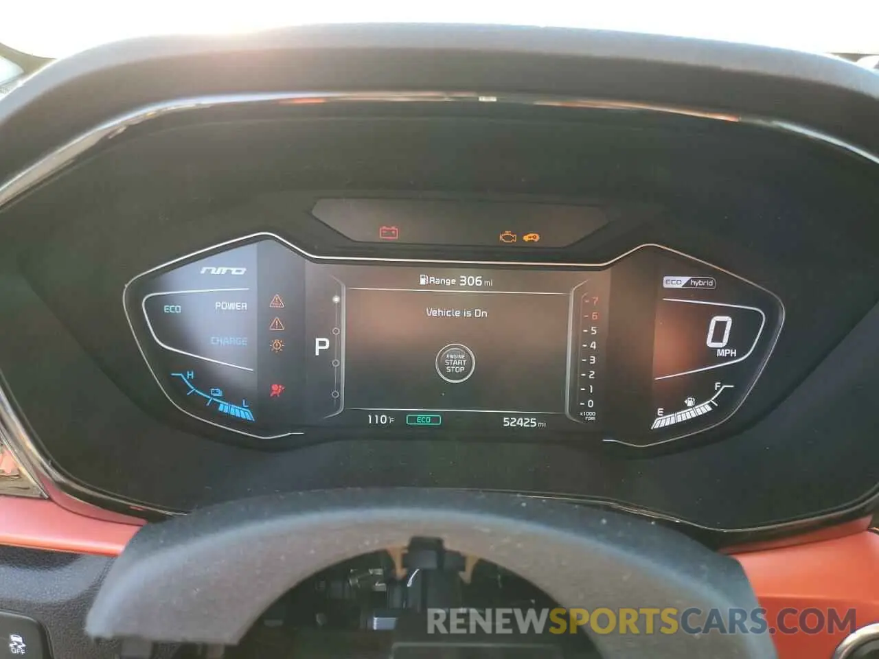 9 fotografías del automóvil dañado KNDCC3LC1M5475550 KIA NIRO 2021