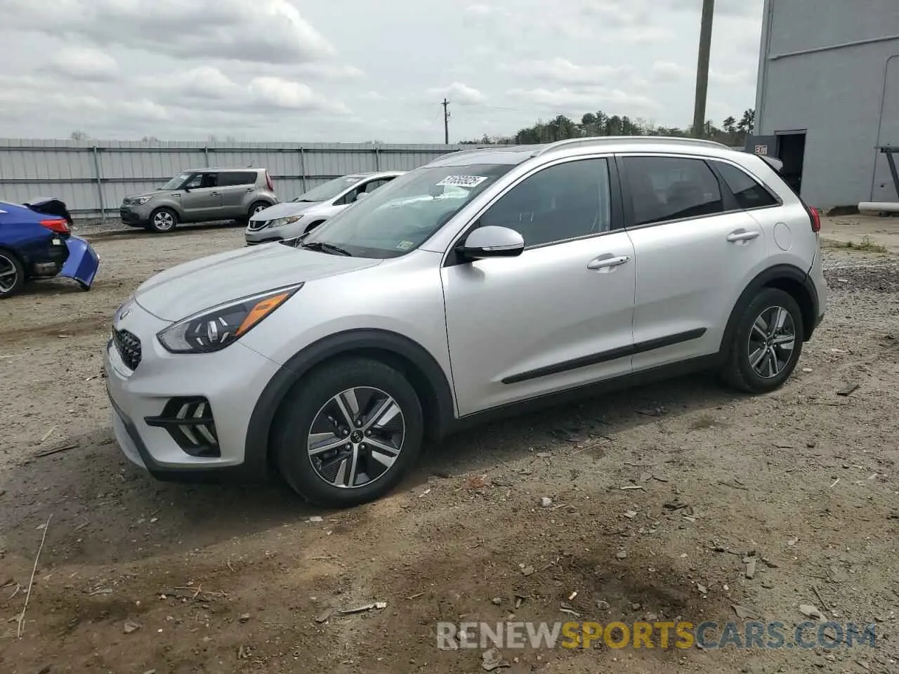 1 fotografías del automóvil dañado KNDCE3LC2M5462655 KIA NIRO 2021