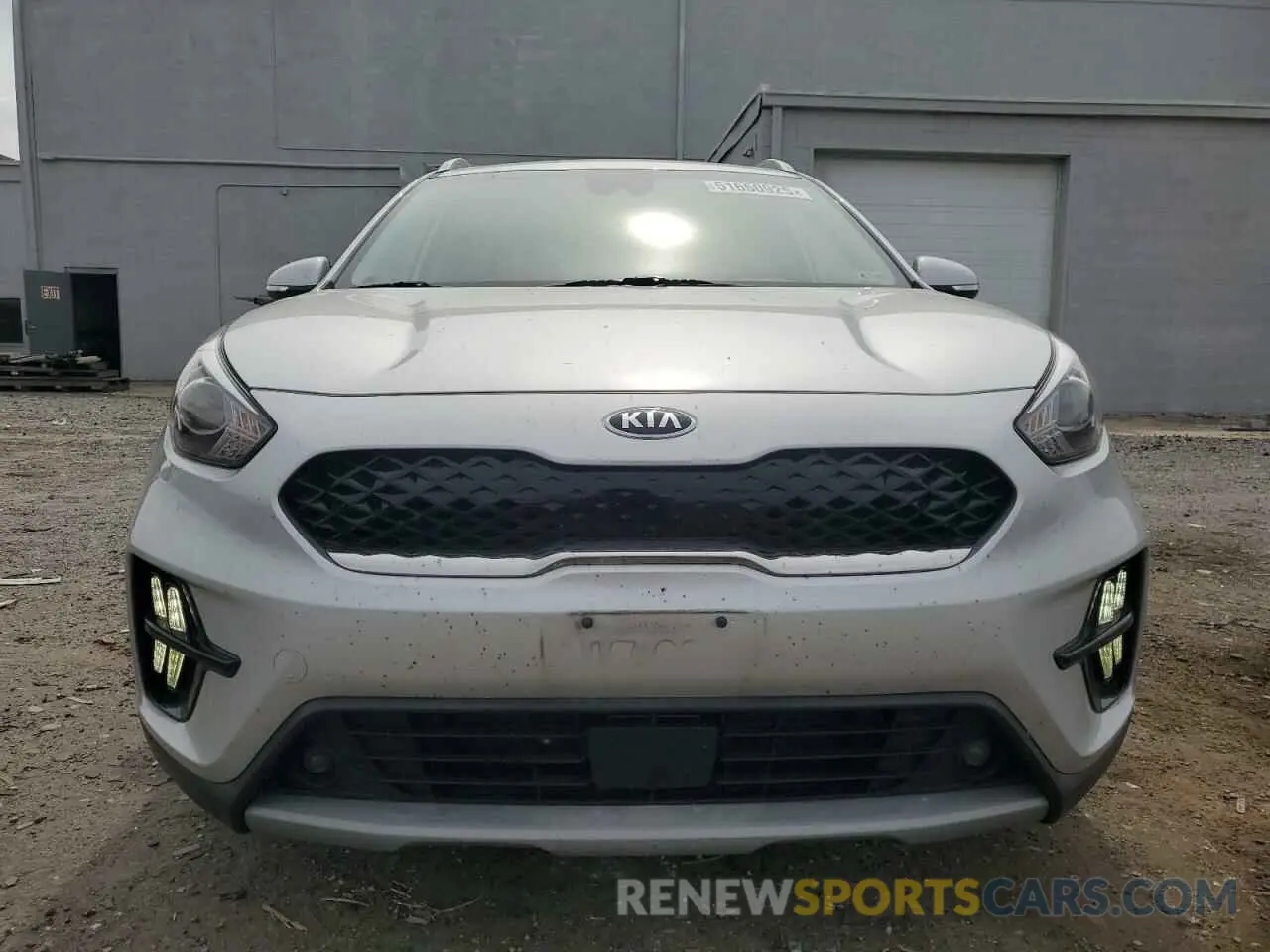 5 fotografías del automóvil dañado KNDCE3LC2M5462655 KIA NIRO 2021