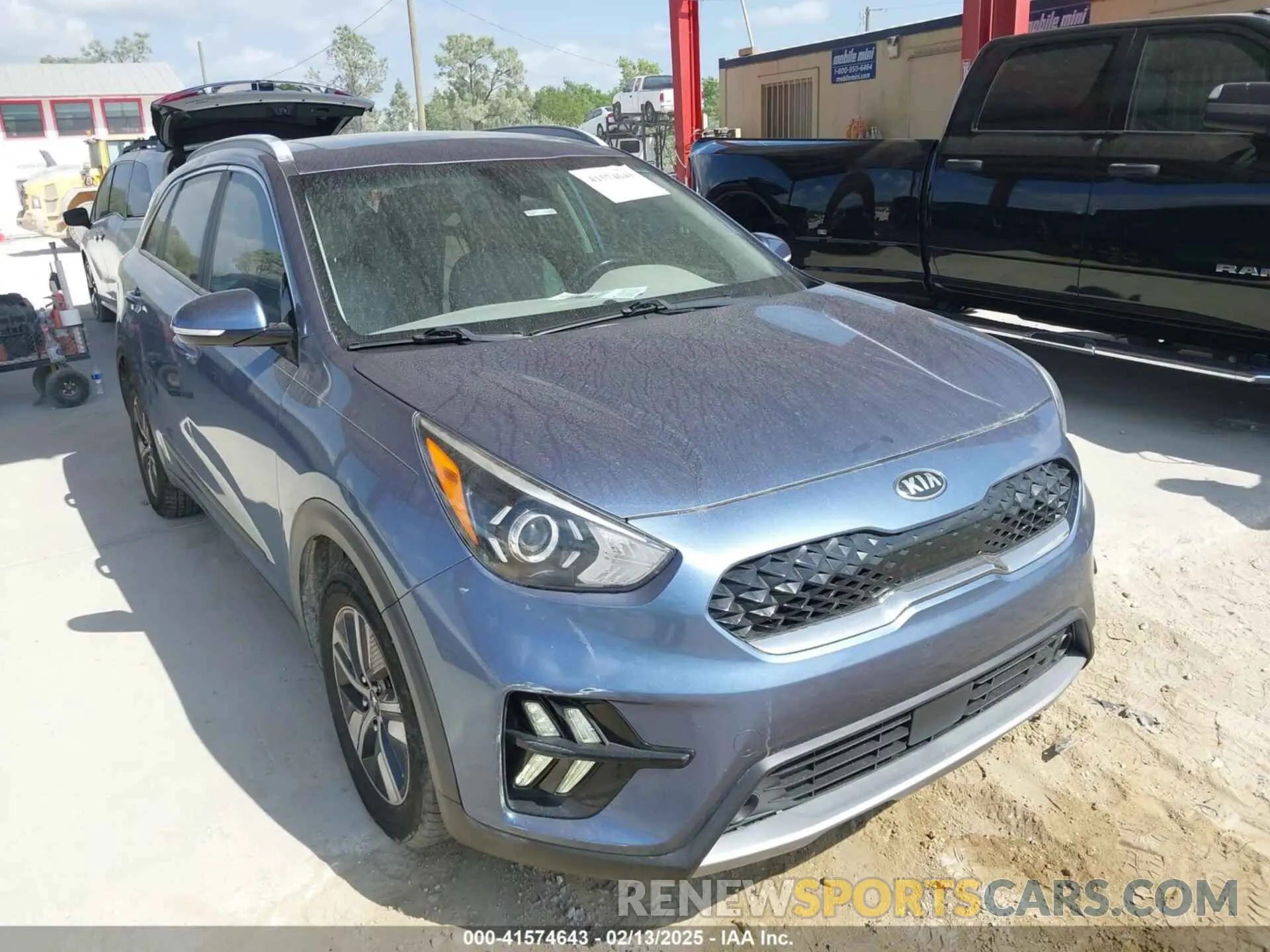 1 fotografías del automóvil dañado KNDCE3LCXM5481843 KIA NIRO 2021
