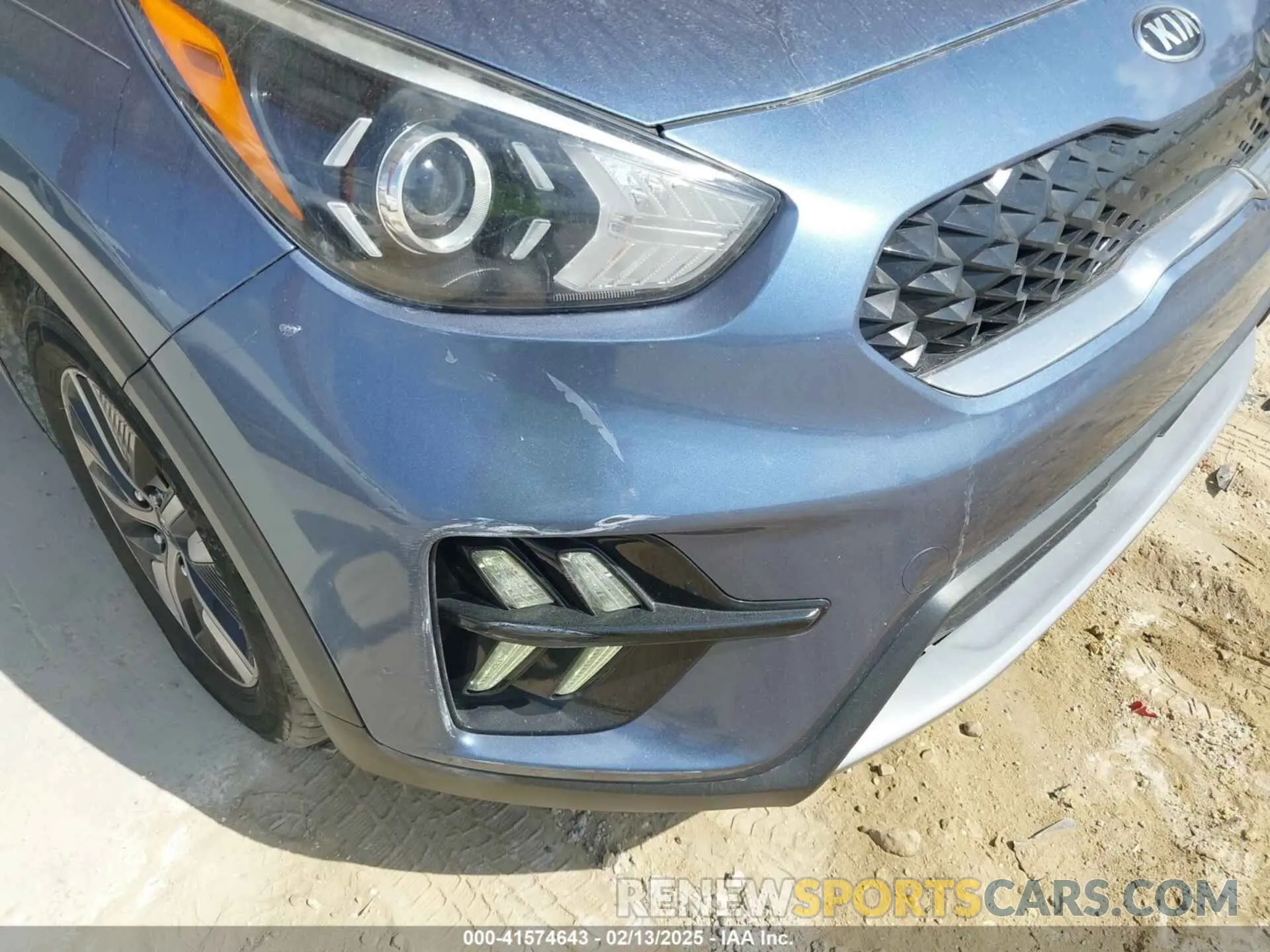 6 fotografías del automóvil dañado KNDCE3LCXM5481843 KIA NIRO 2021