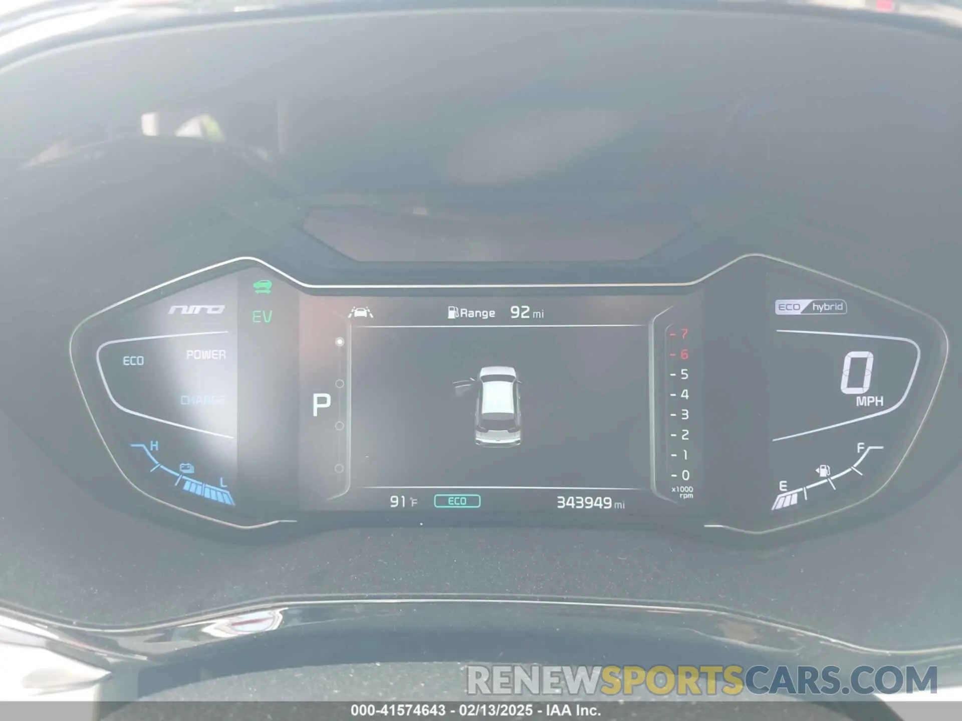 7 fotografías del automóvil dañado KNDCE3LCXM5481843 KIA NIRO 2021