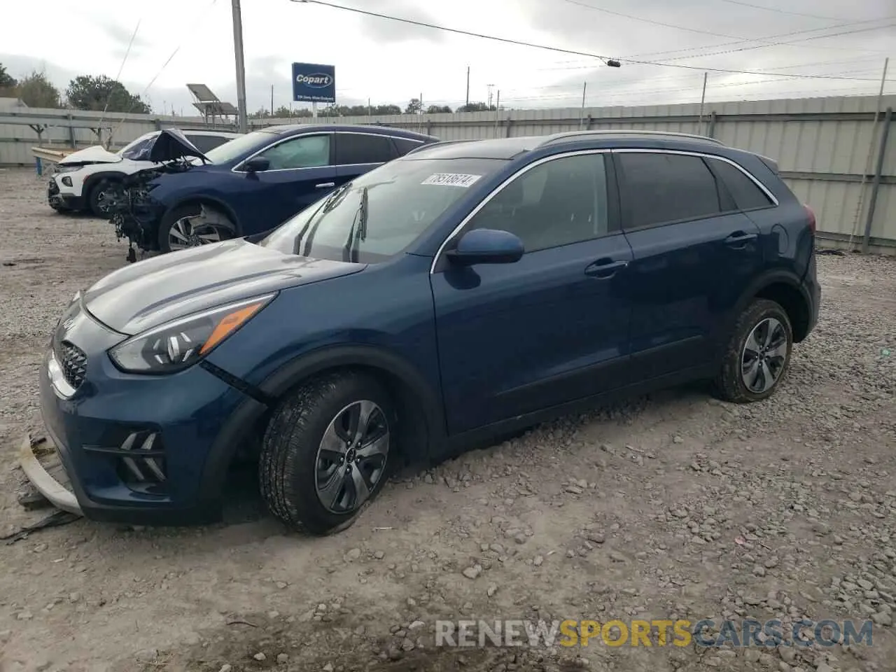1 fotografías del automóvil dañado KNDCB3LC0N5498970 KIA NIRO 2022