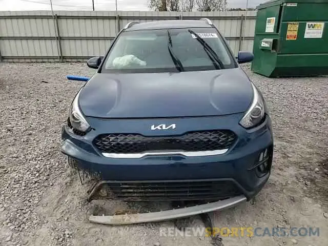 10 fotografías del automóvil dañado KNDCB3LC0N5498970 KIA NIRO 2022