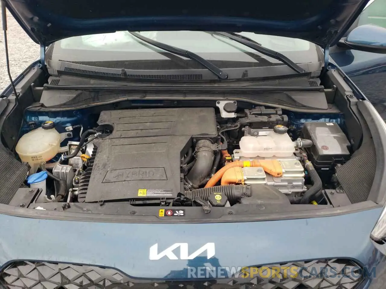 13 fotografías del automóvil dañado KNDCB3LC0N5498970 KIA NIRO 2022