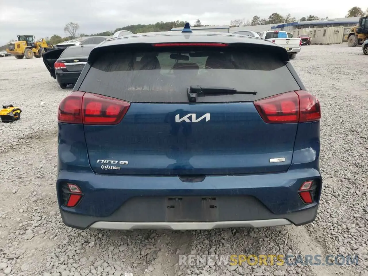 6 fotografías del automóvil dañado KNDCB3LC0N5498970 KIA NIRO 2022