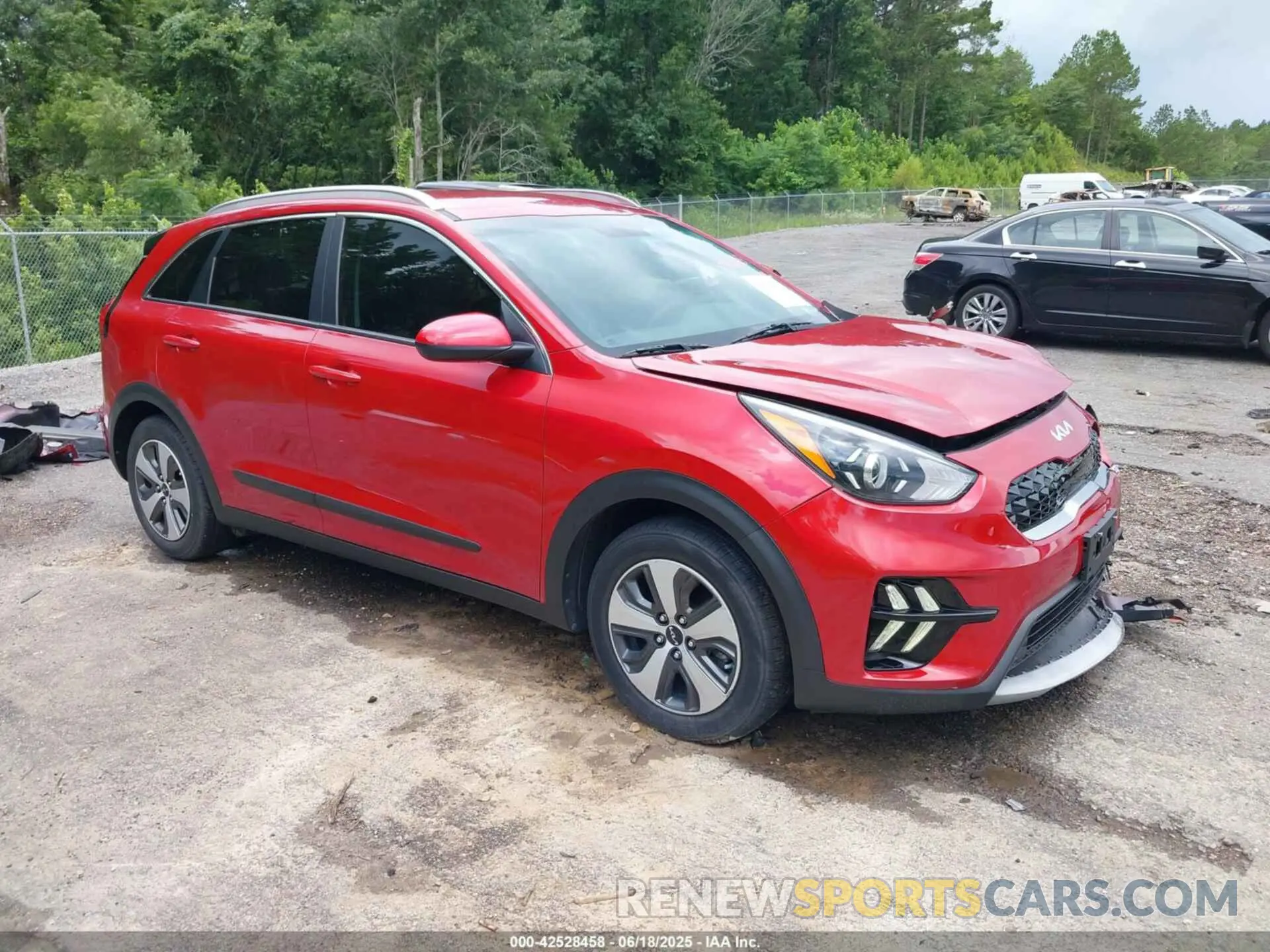 1 fotografías del automóvil dañado KNDCB3LC0N5502841 KIA NIRO 2022