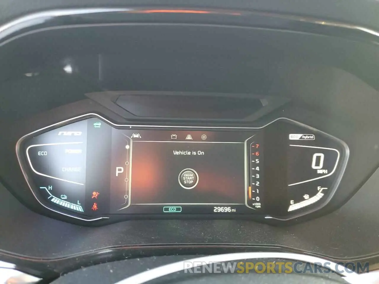 9 fotografías del automóvil dañado KNDCB3LC0N5549691 KIA NIRO 2022
