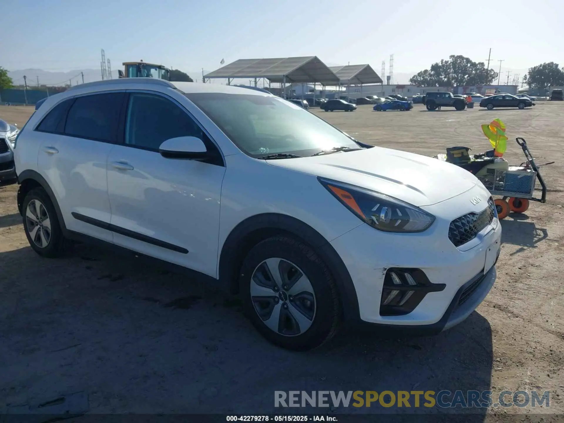 1 fotografías del automóvil dañado KNDCB3LC2N5519141 KIA NIRO 2022